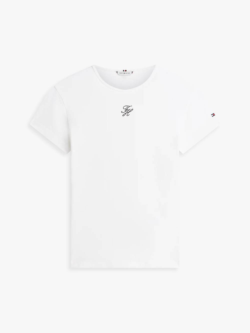 detail Tommy Hilfiger dámská bílé třičko