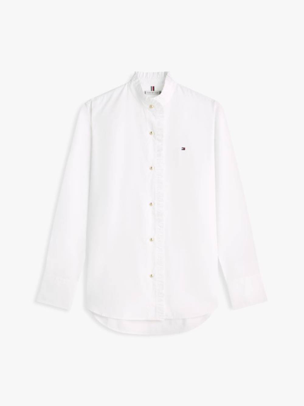 detail Tommy Hilfiger dámská bílá košile