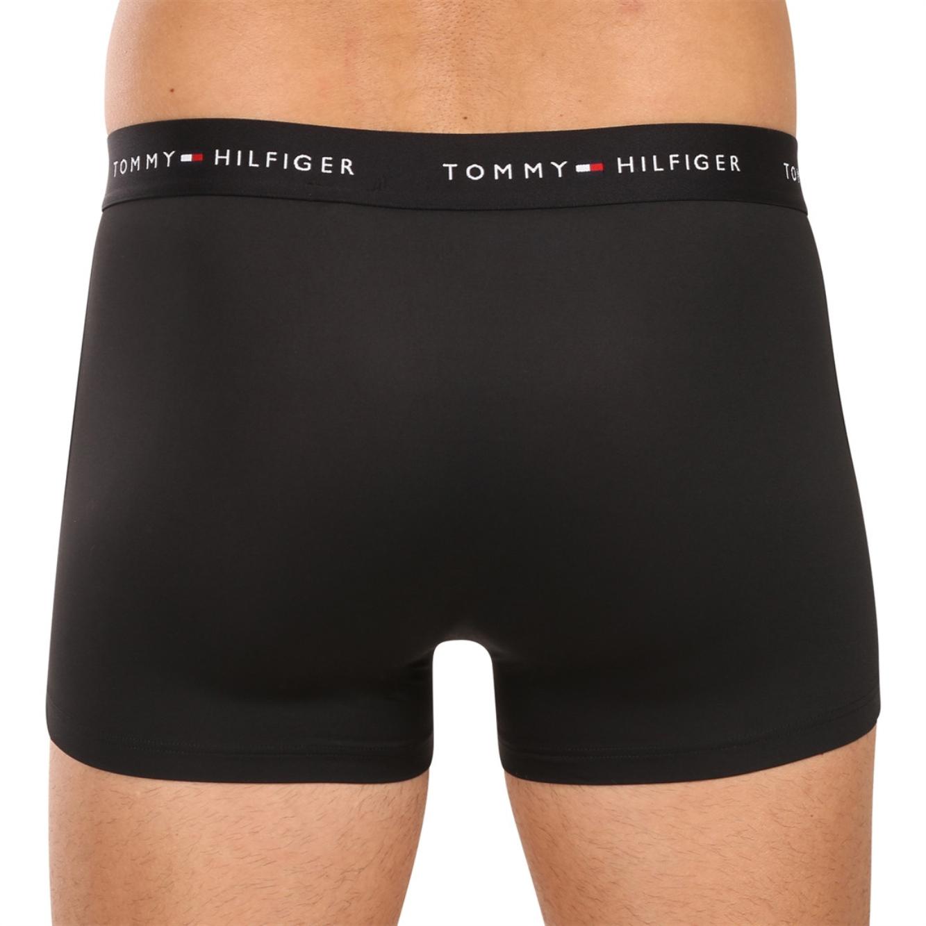 detail Tommy Hilfiger pánské černé boxerky 3 pack