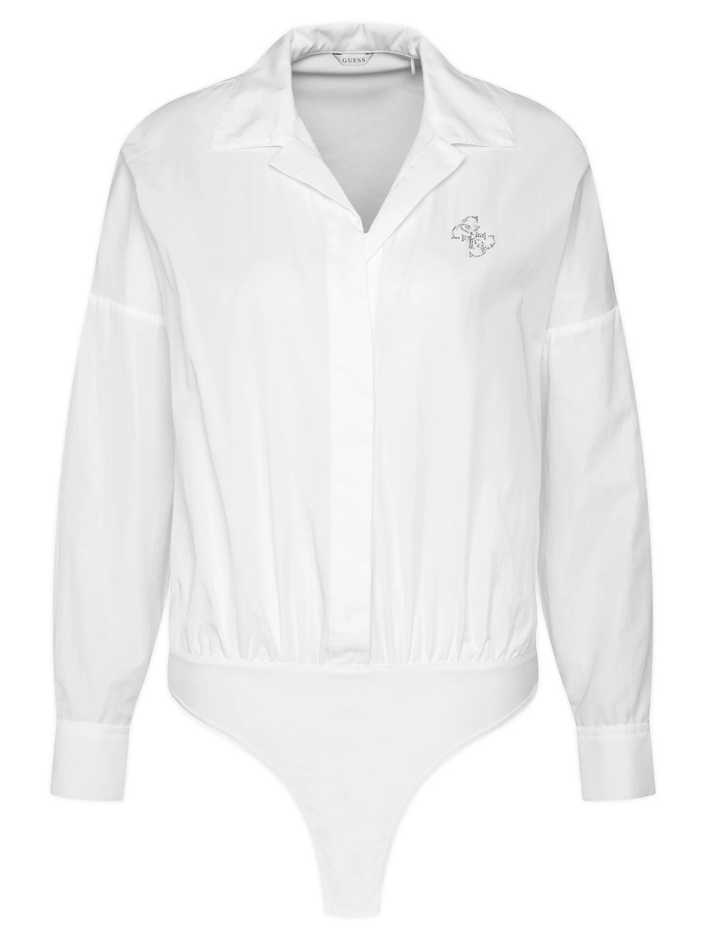 detail Guess dámská bílá košile body