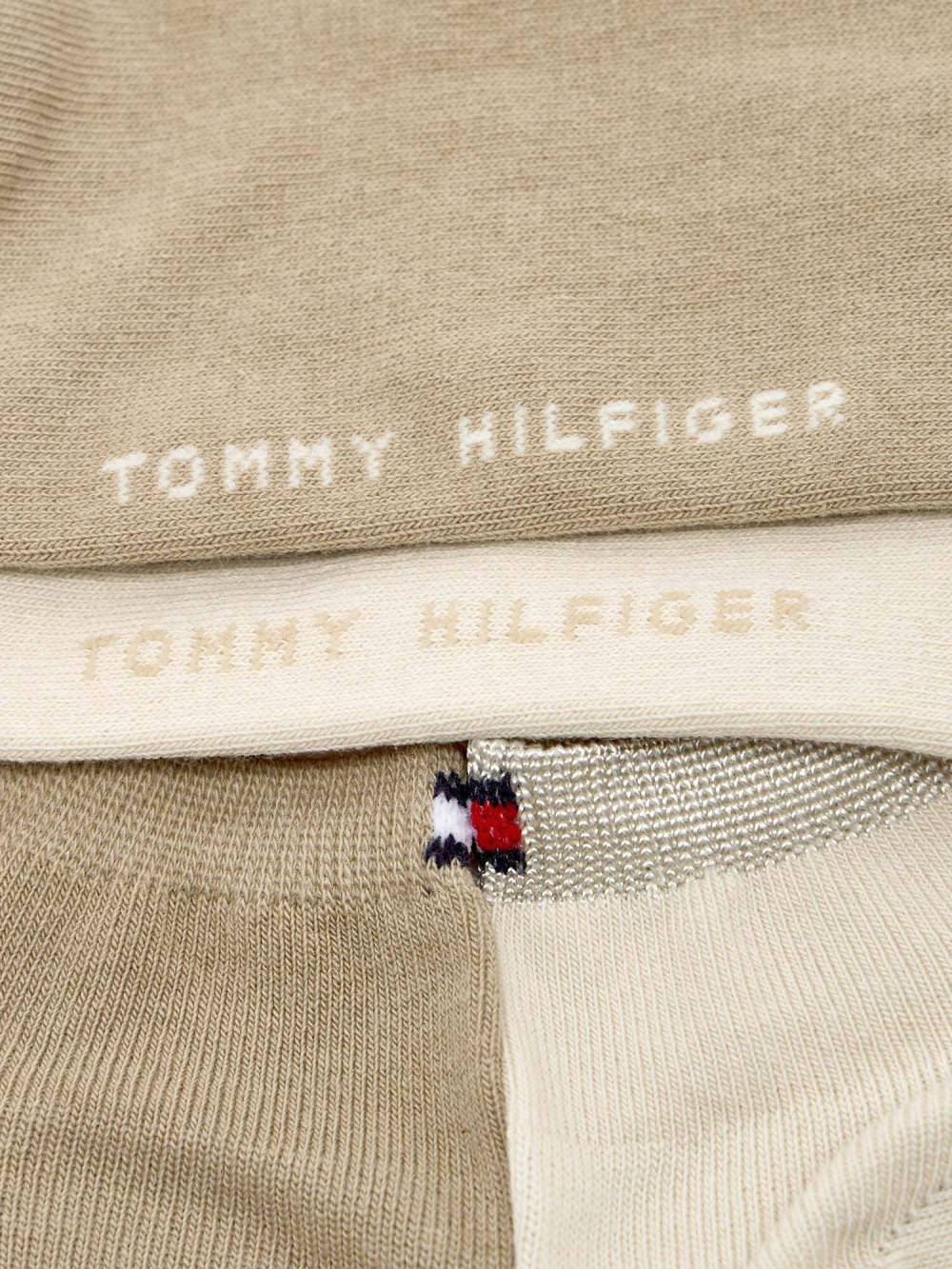 detail Tommy Hilfiger dámské béžové ponožky 