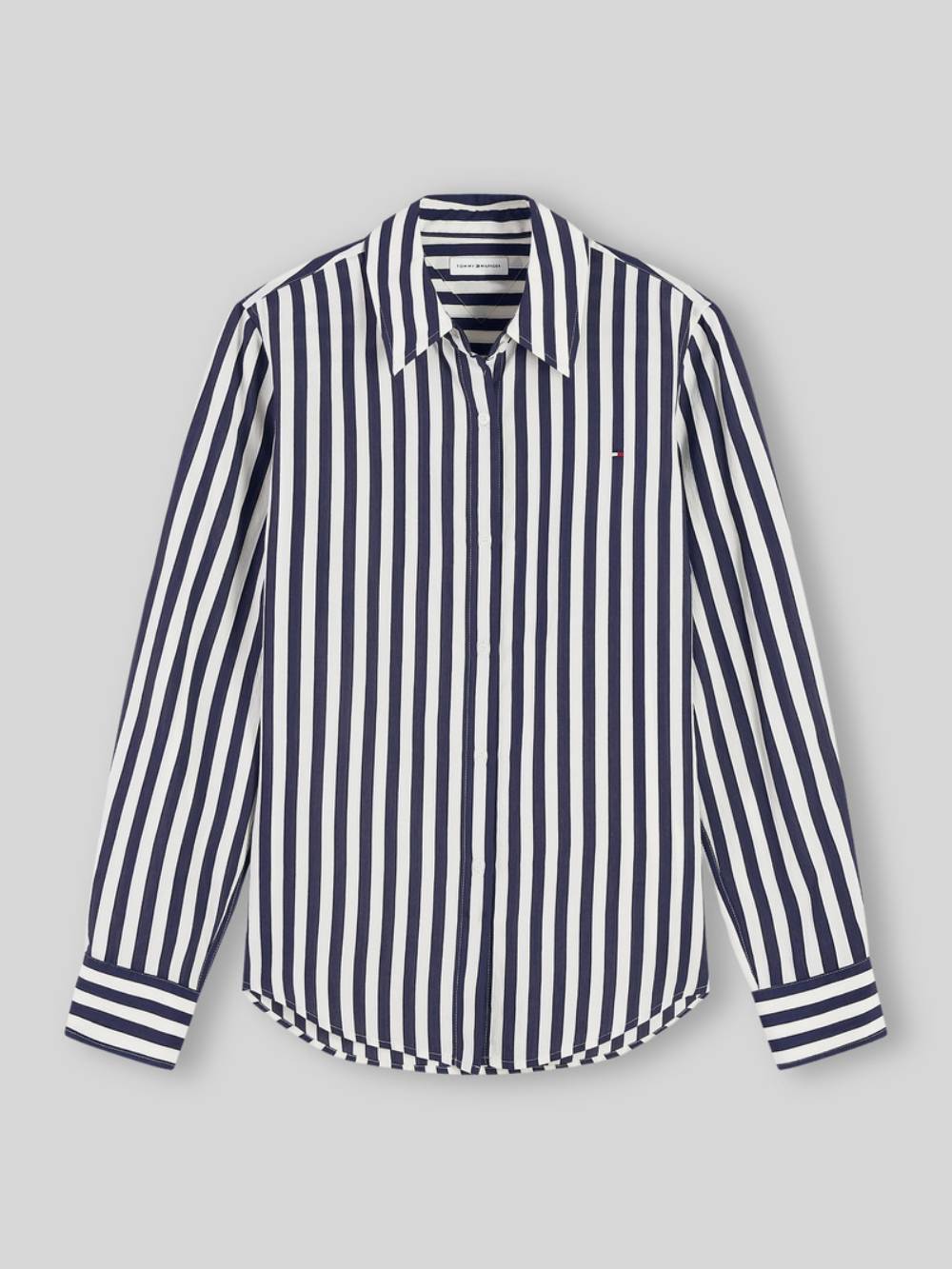detail Tommy Hilfiger dámská pruhovaná košile 