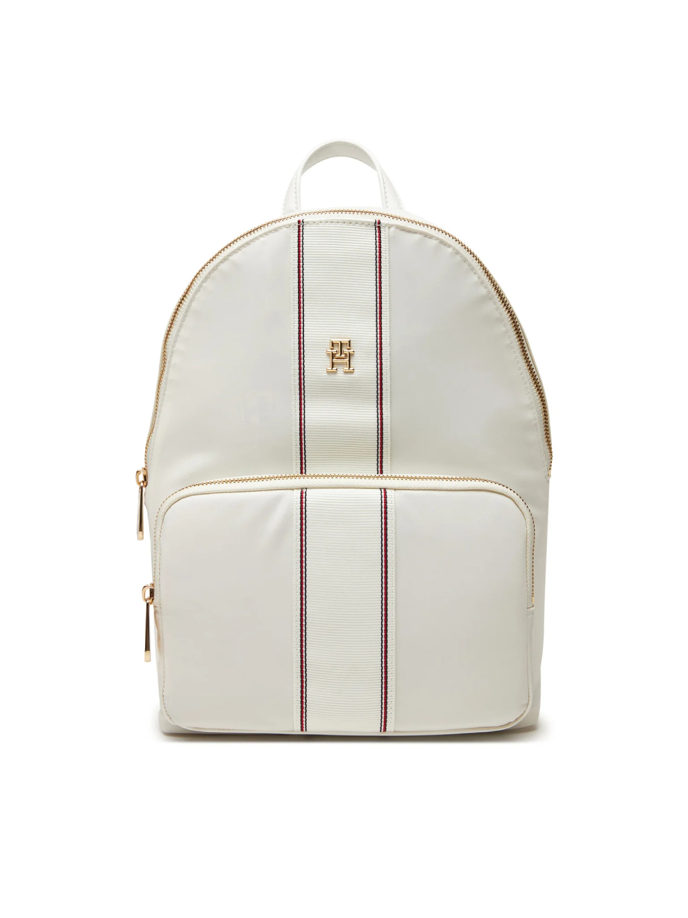 detail Tommy Hilfiger dámský krémový batoh