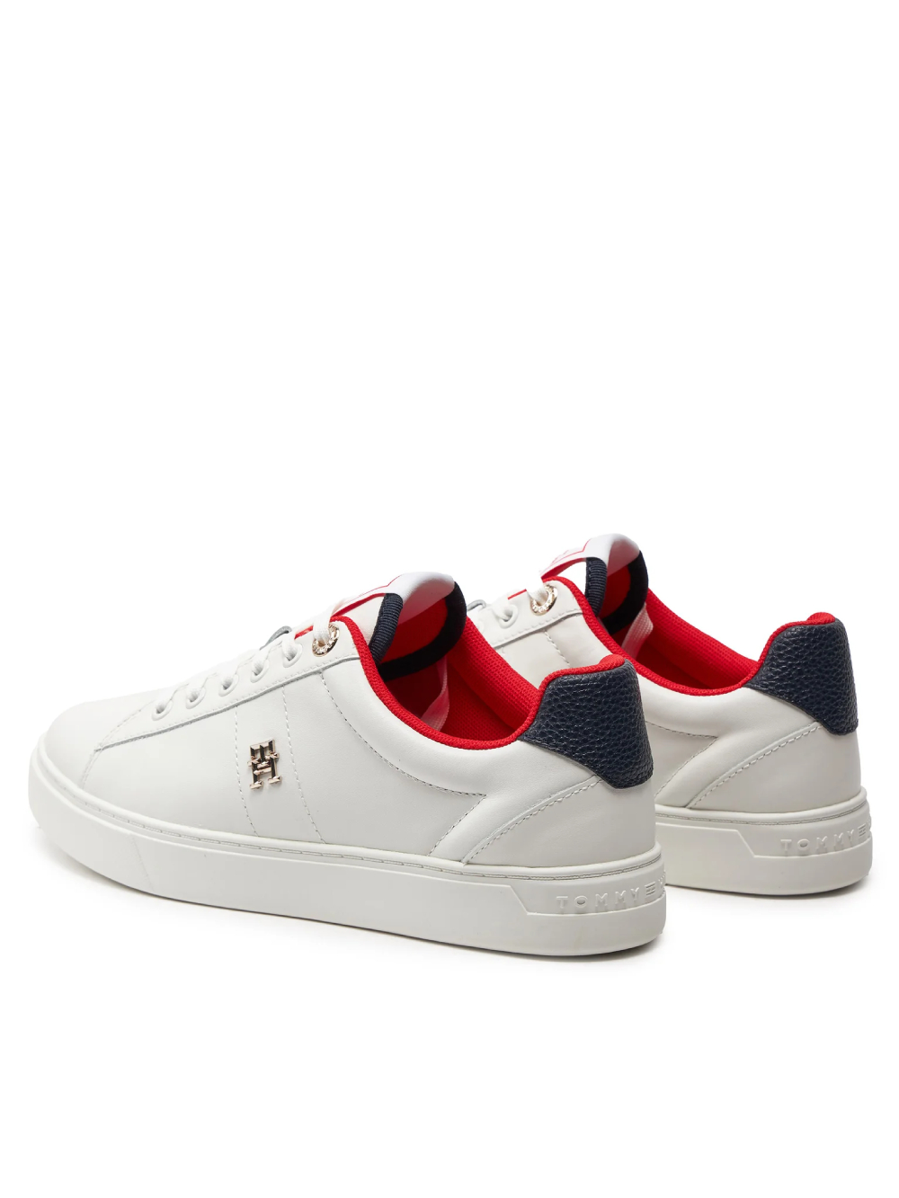 detail Tommy Hilfiger dámské bílé tenisky