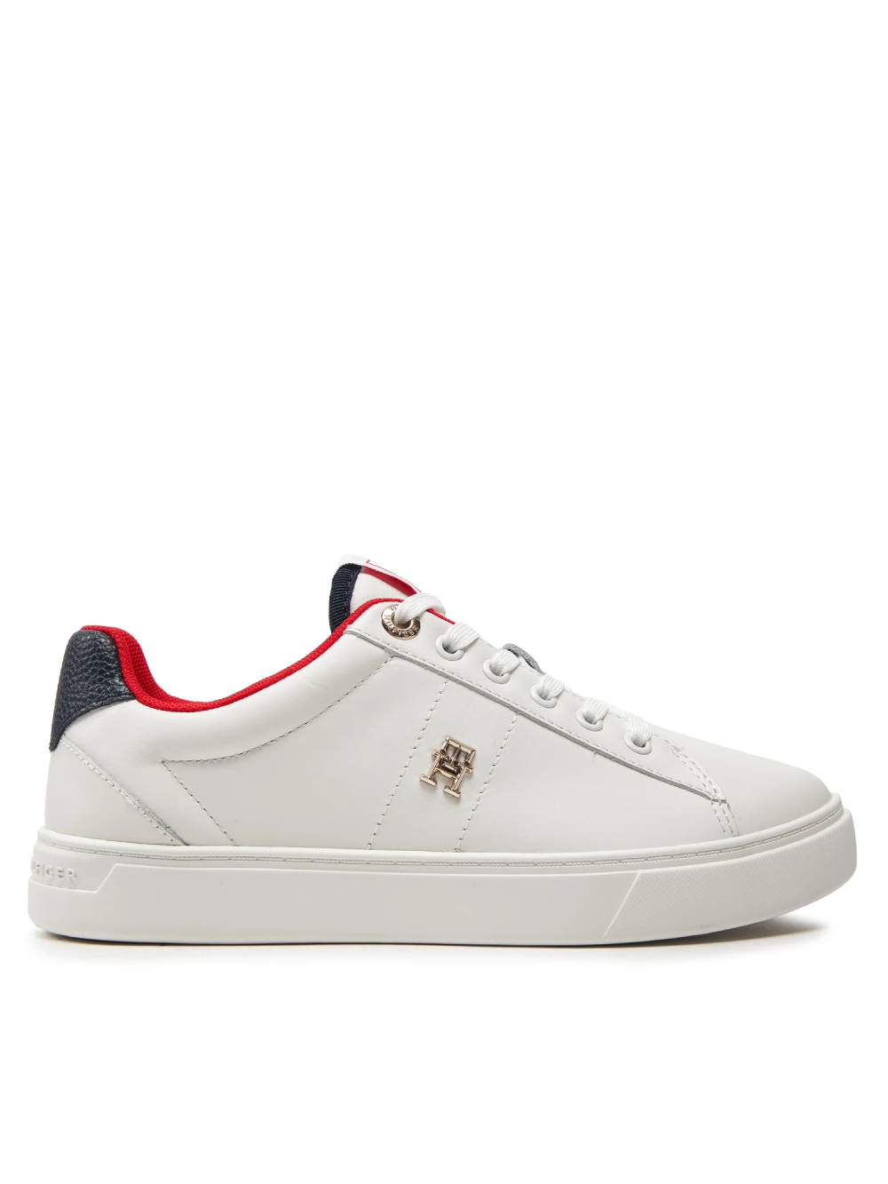 detail Tommy Hilfiger dámské bílé tenisky