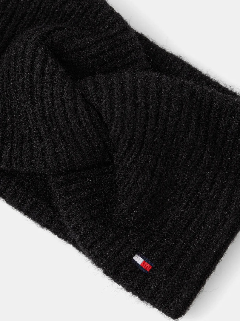 detail Tommy Hilfiger dámská černá čelenka