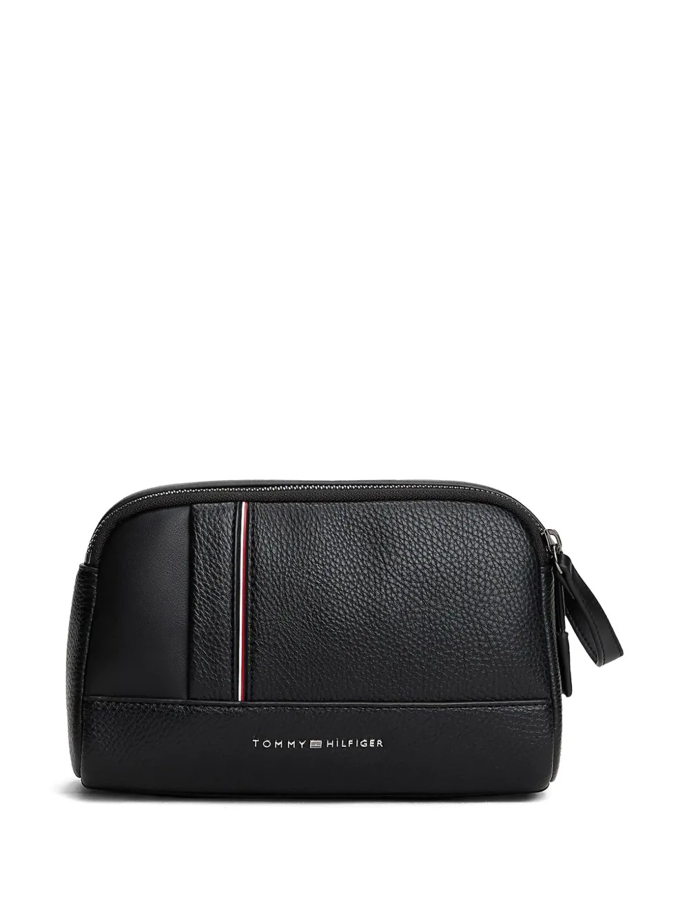 detail Tommy Hilfiger pánská černá taška