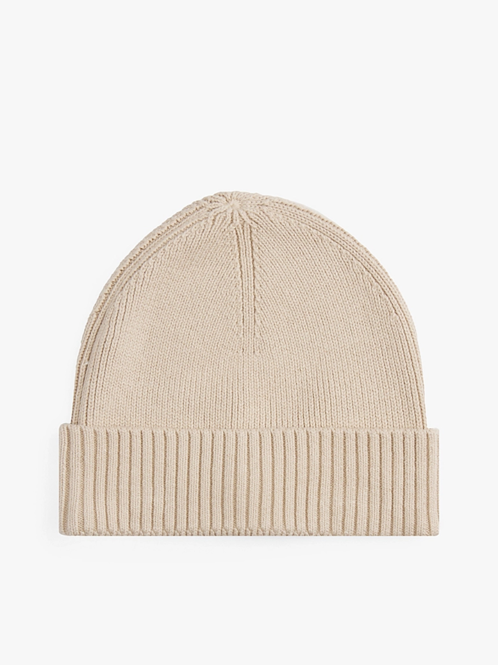 detail Tommy Hilfiger pánská béžová čepice 
