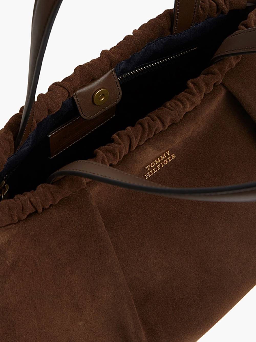 detail Tommy Hilfiger dámská kožená kabelka