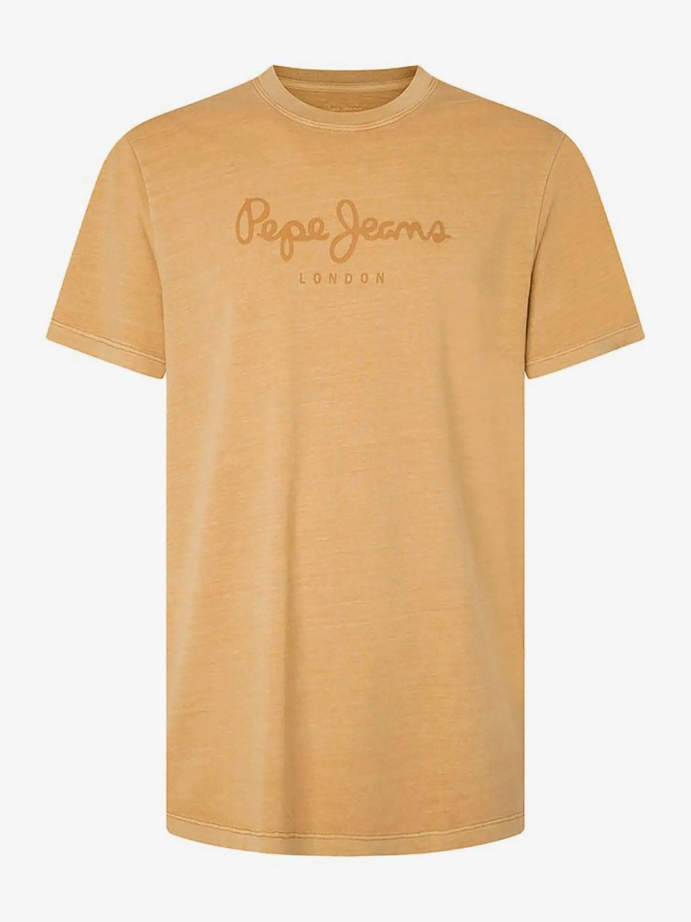 detail Pepe Jeans pánské béžové tričko