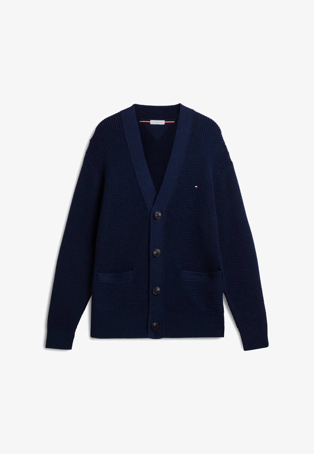 detail Tommy Hilfiger pánský pletený svetr