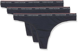 náhled Tommy Hilfiger 3PACK dámské tanga vel. L