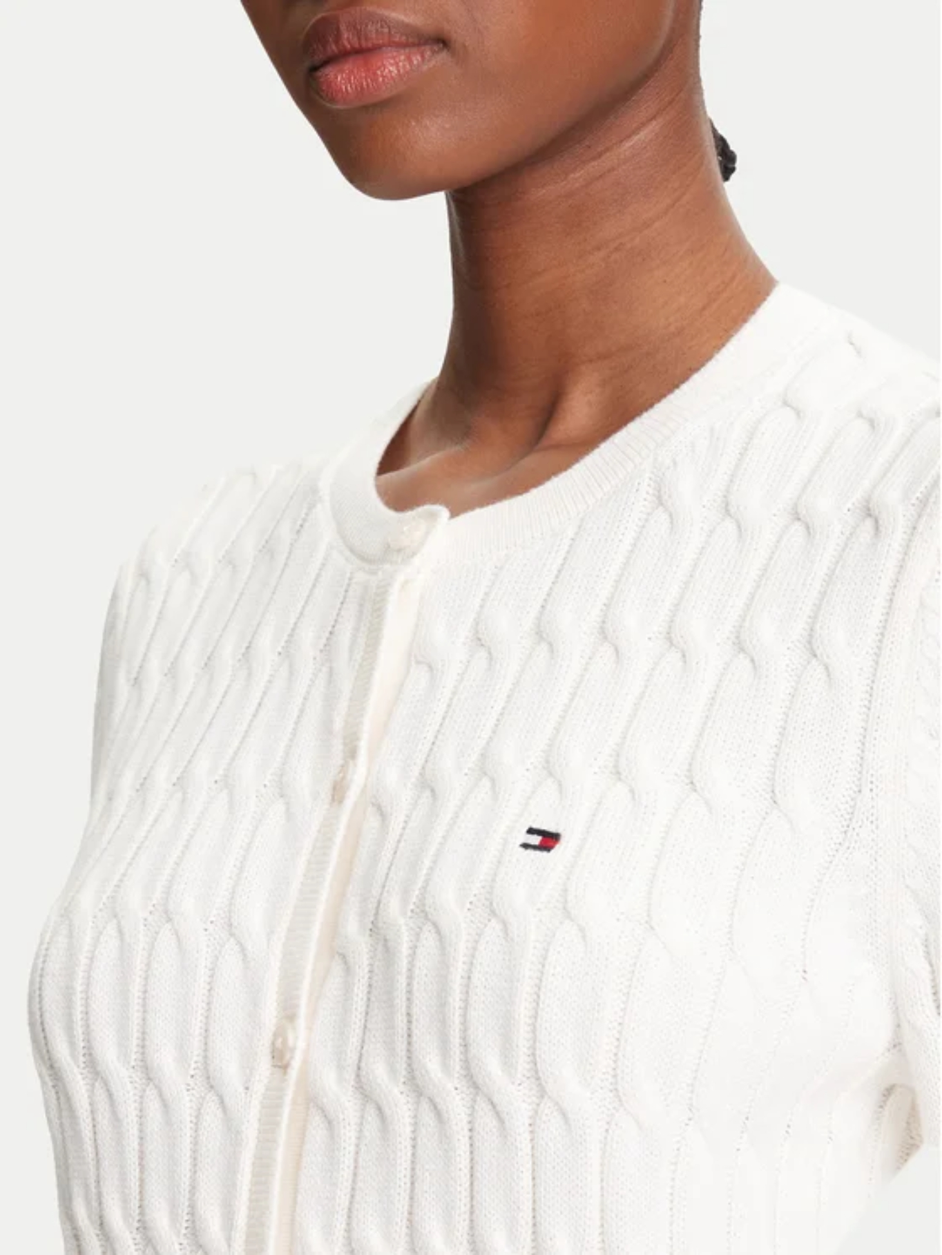 detail Tommy Hilfiger dámský svetr