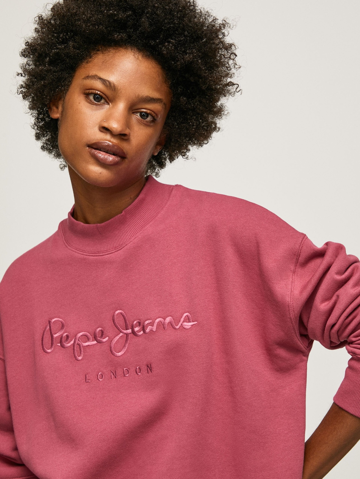 detail Pepe Jeans dámské růžové šaty Lexie