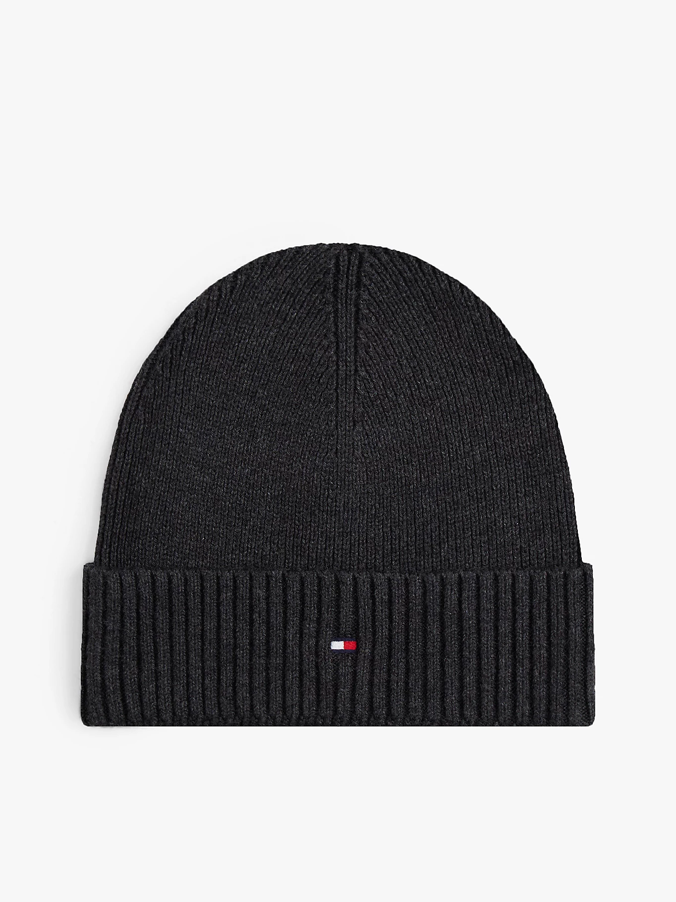 detail Tommy Hilfiger pánská tmavě šedá čepice