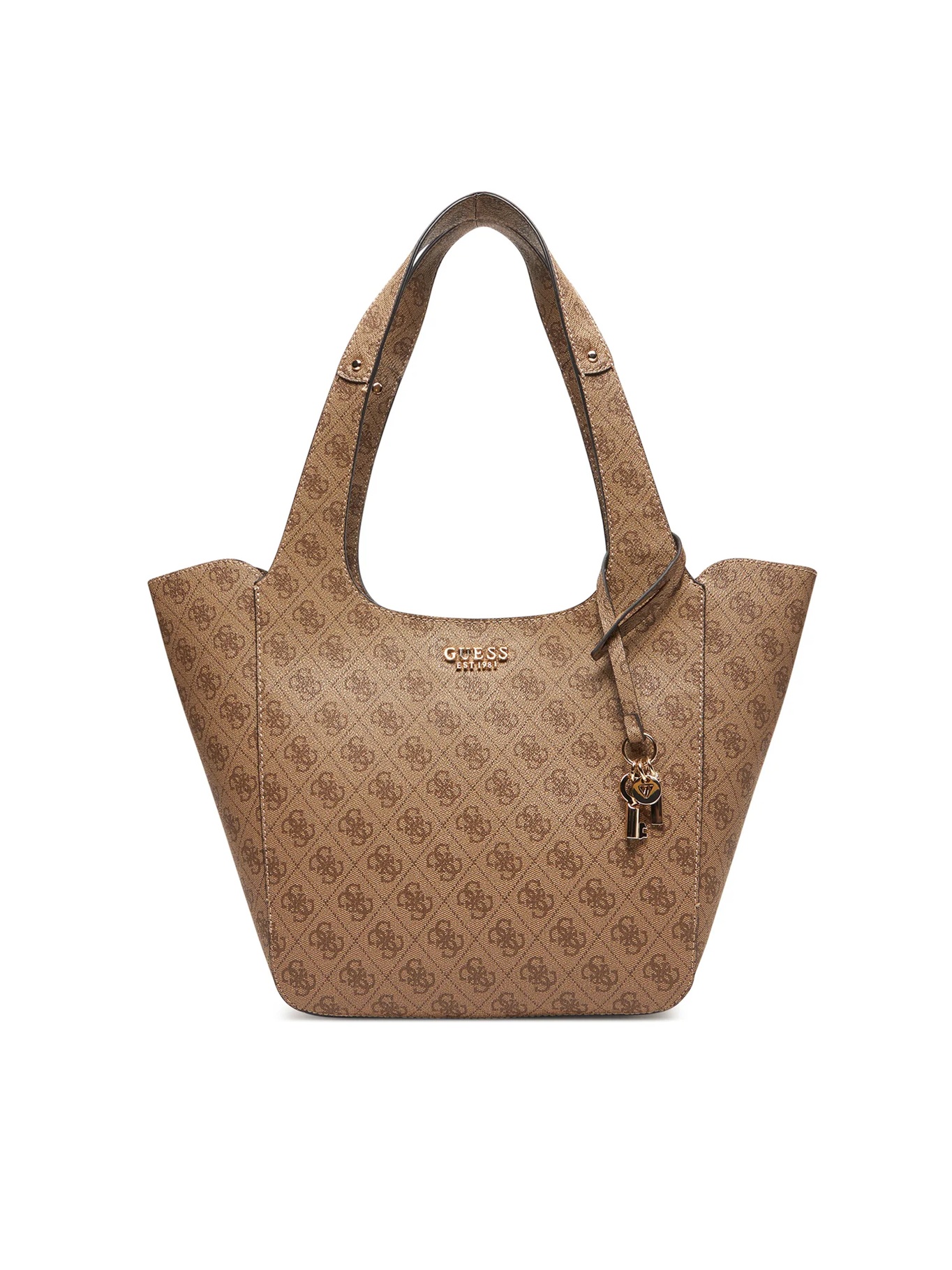 detail Guess dámská béžová kabelka