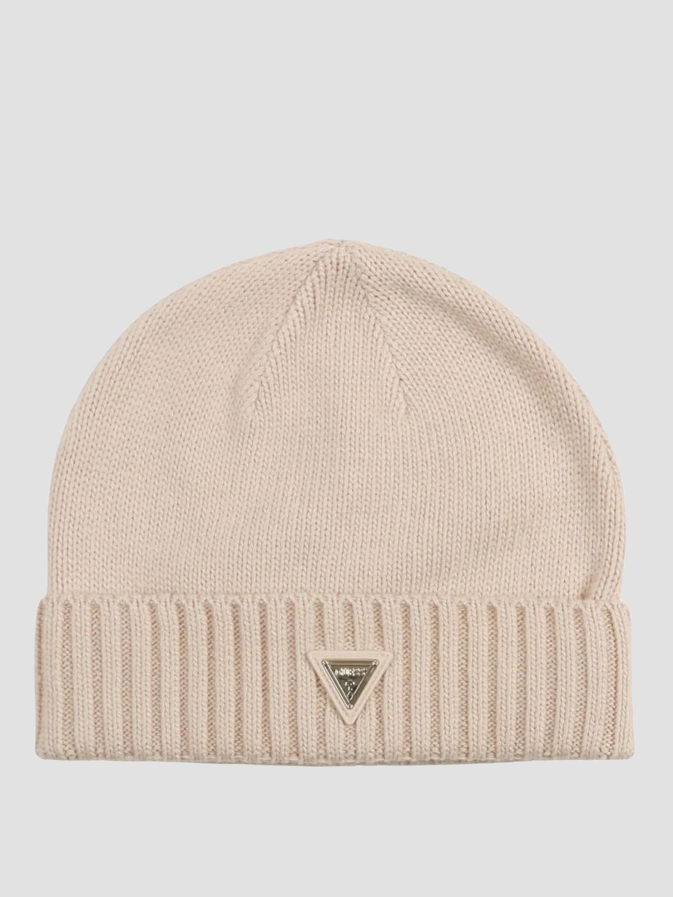 detail Guess dámská krémová čepice