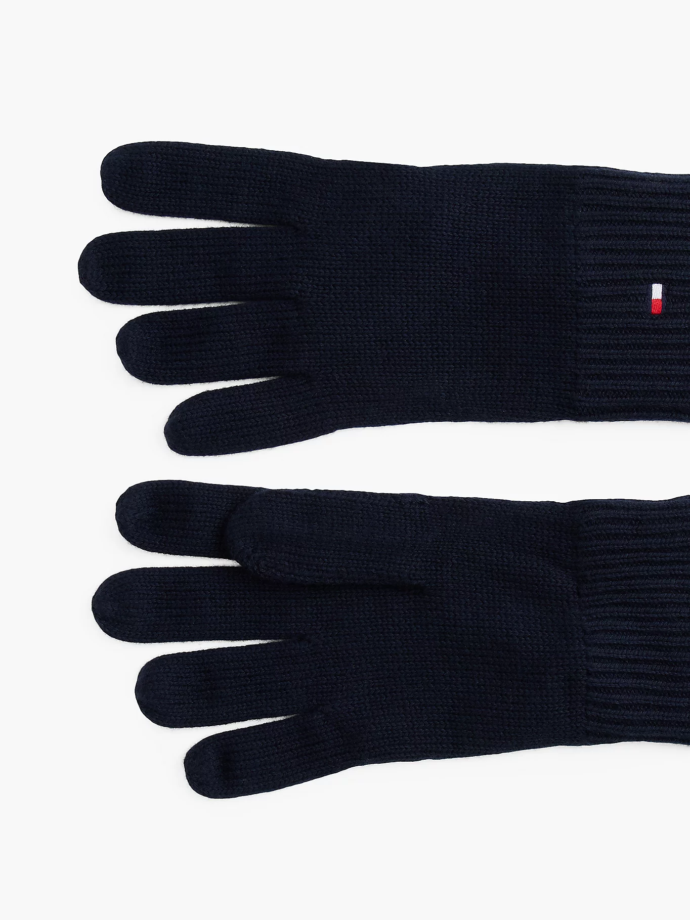 detail Tommy Hilfiger pánské tmavě modré rukavice