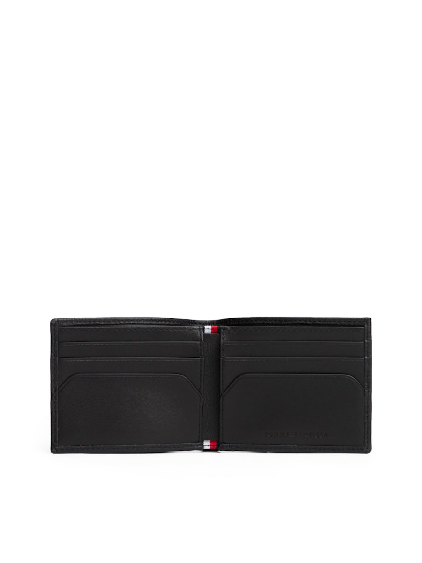 detail Tommy Hilfiger pánská černá peněženka
