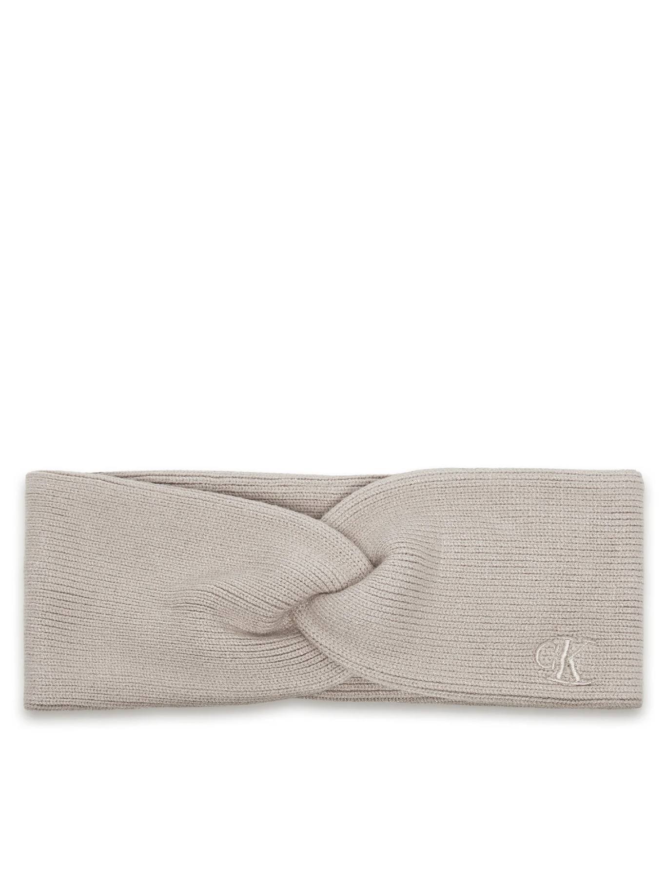 detail Calvin Klein dámská béžová čelenka