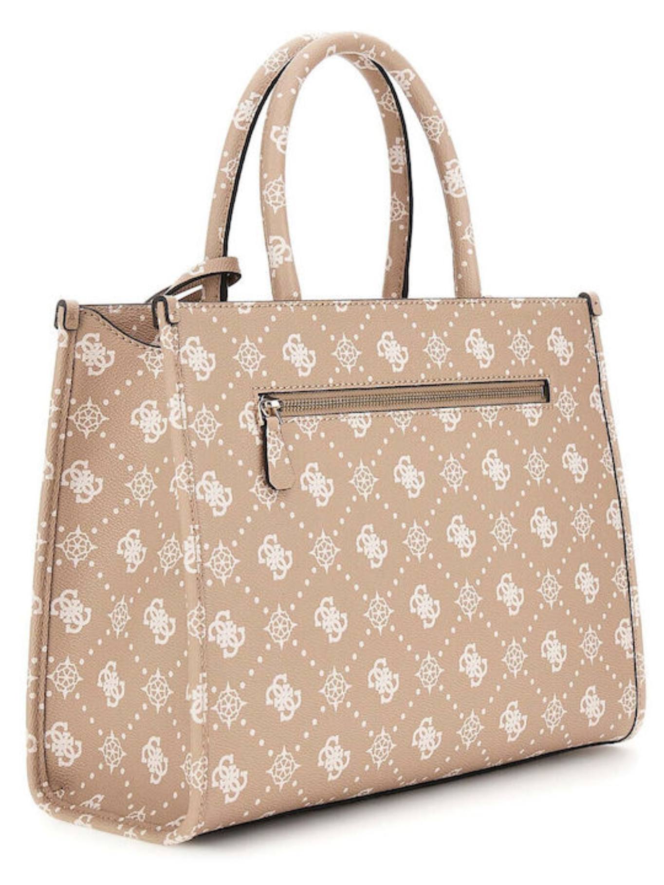 detail Guess dámská béžová kabelka