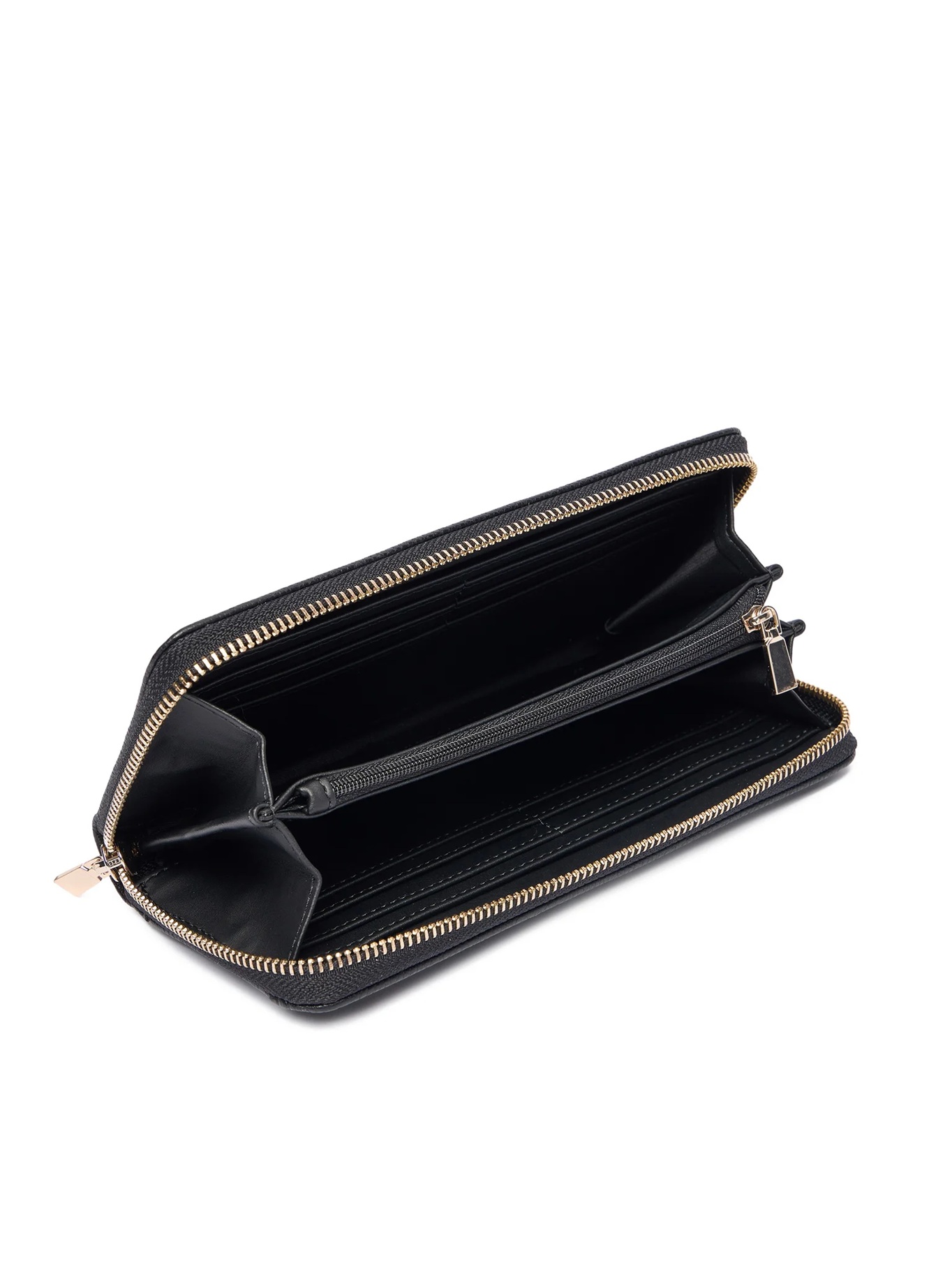 detail Guess dámská černá peněženka