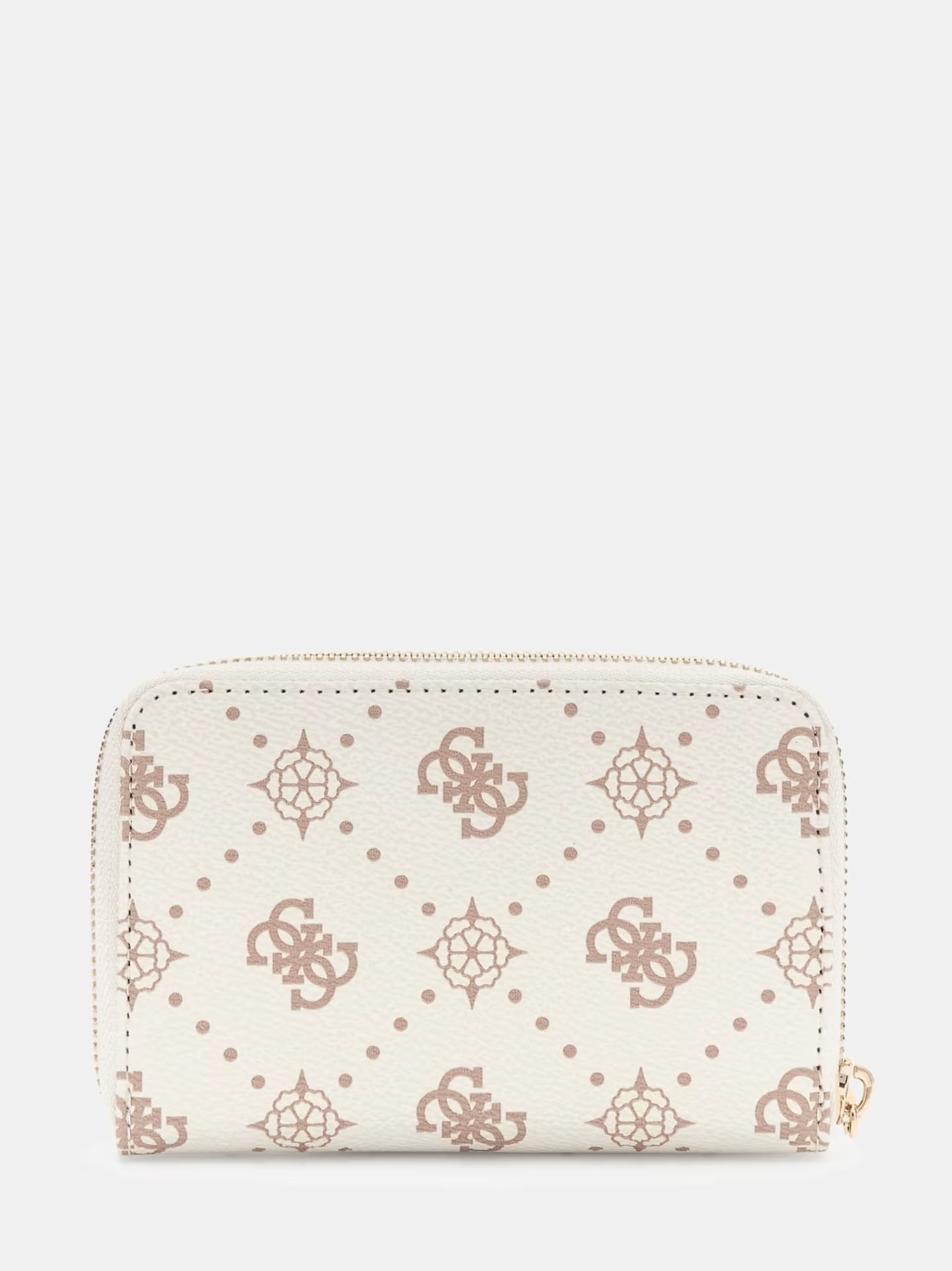 detail   Guess dámská krémová peněženka