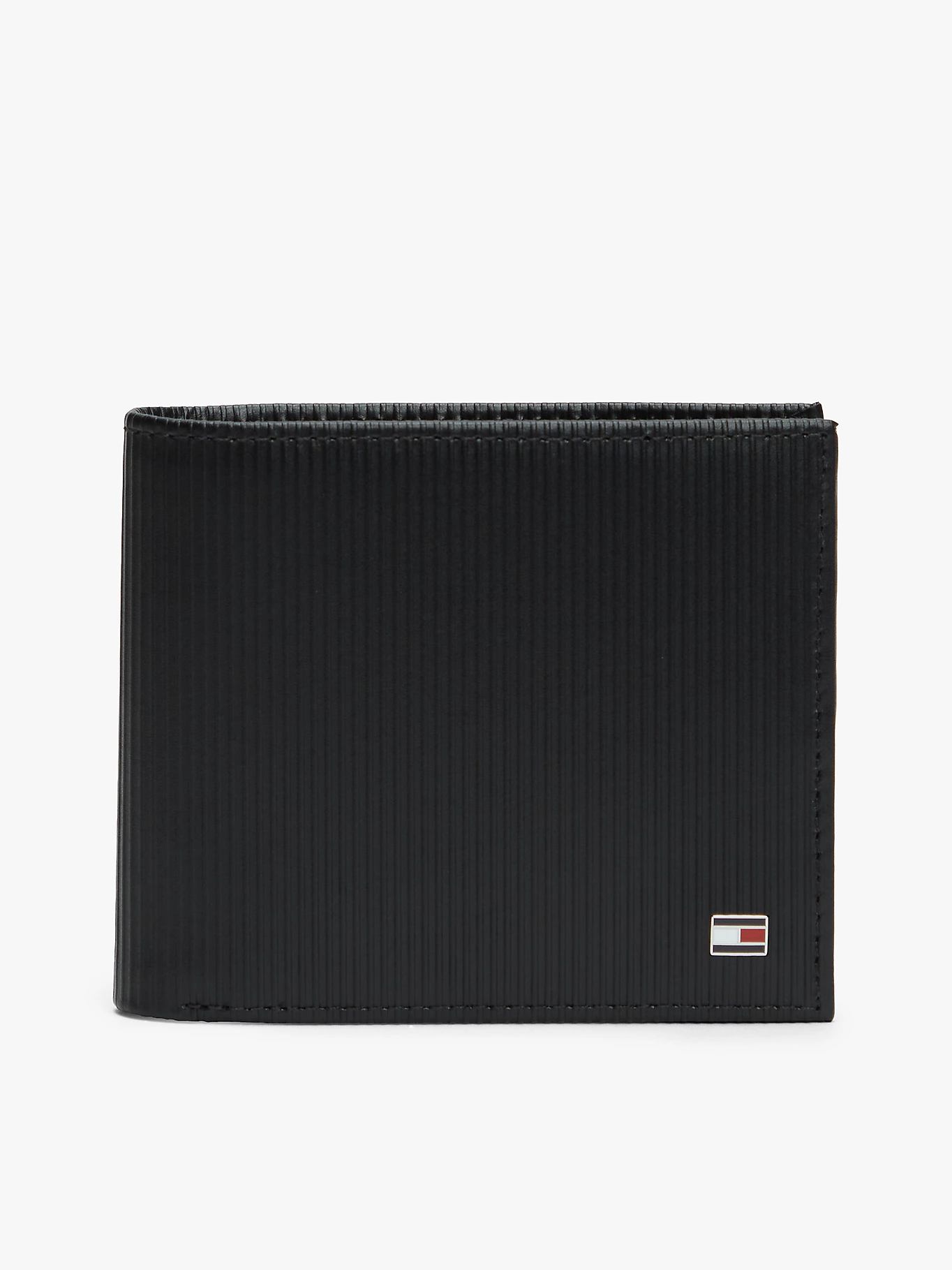 detail Tommy Hilfiger pánská černá peněženka