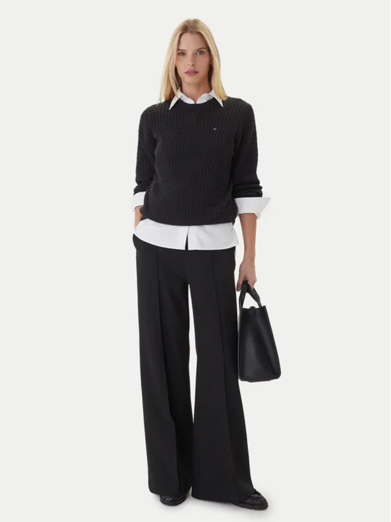 detail Tommy Hilfiger dámsky svetr