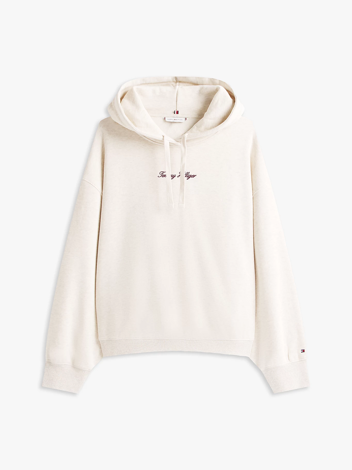detail Tommy Hilfiger dámská béžová mikina