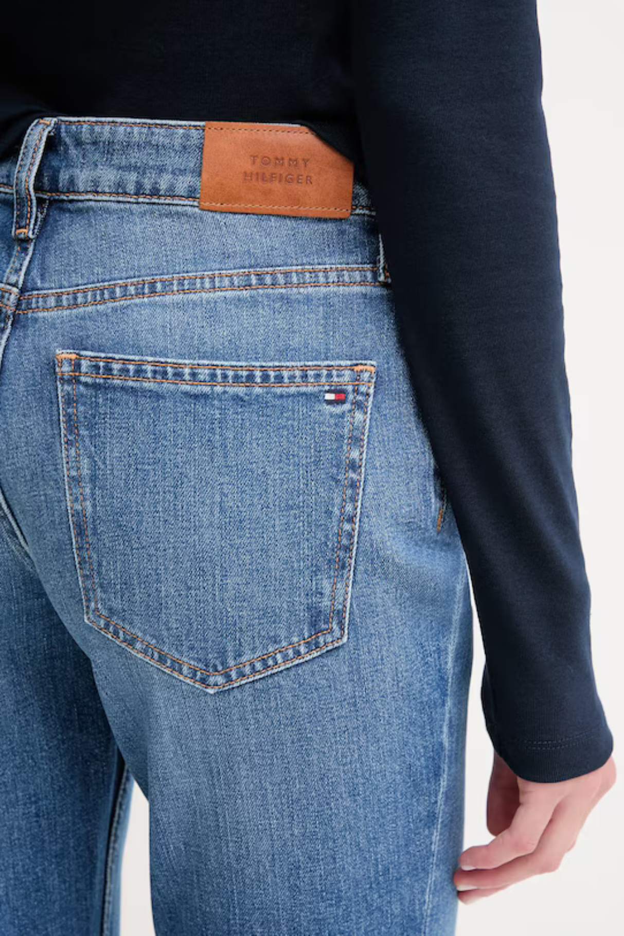 detail Tommy Hilfiger dámské slim džíny