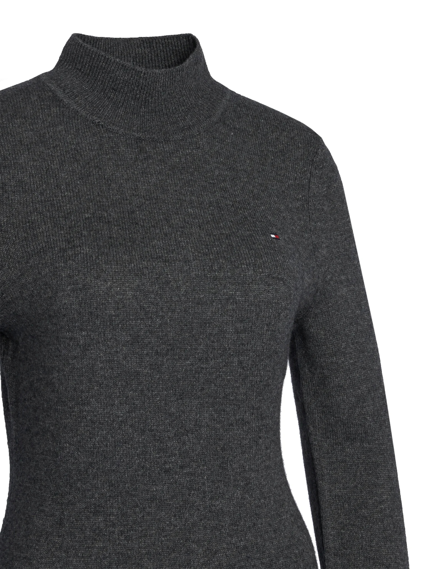 detail Tommy Hilfiger dámské šedé šaty