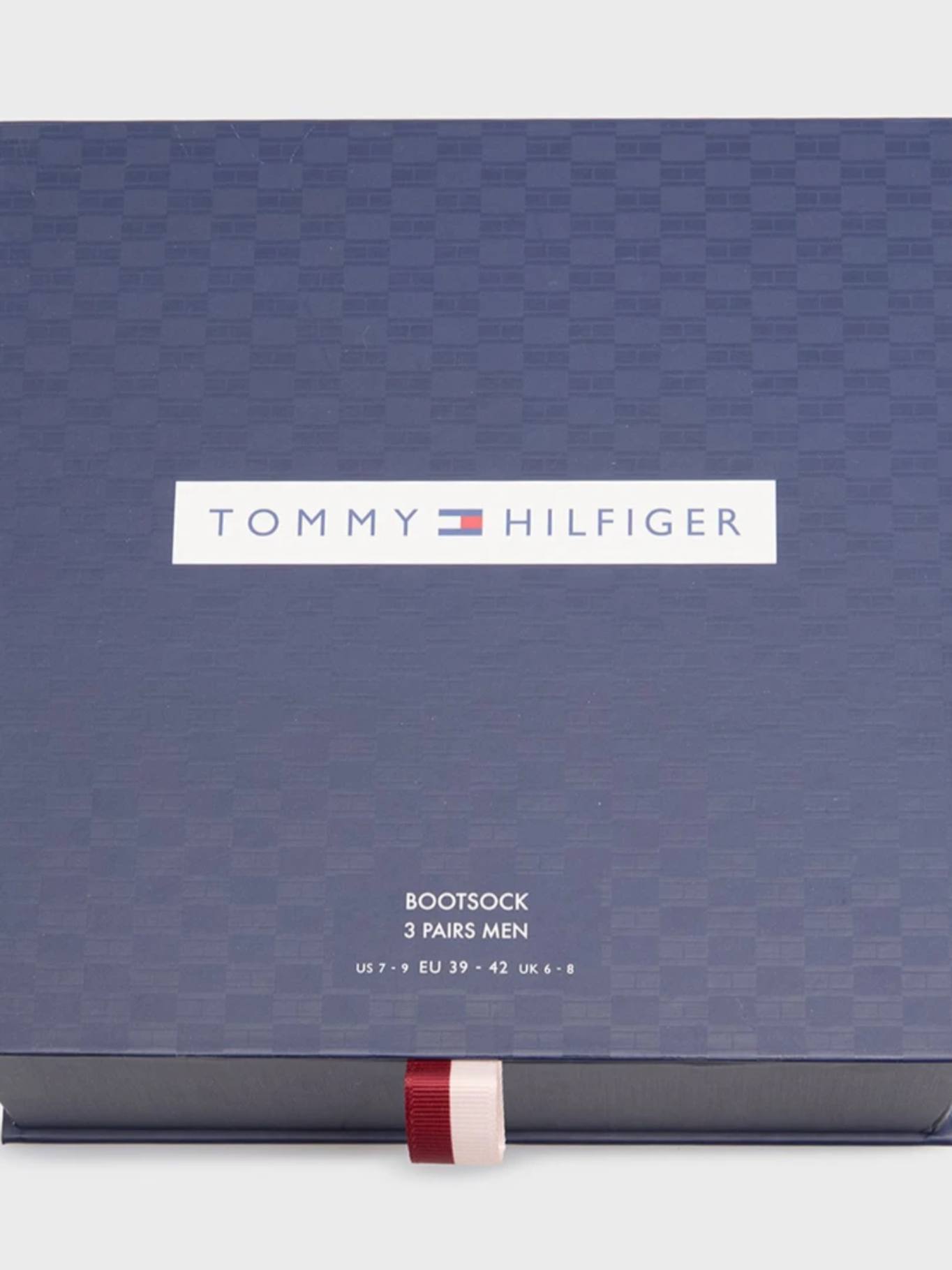 detail Tommy Hilfiger pánské vysoké ponožky