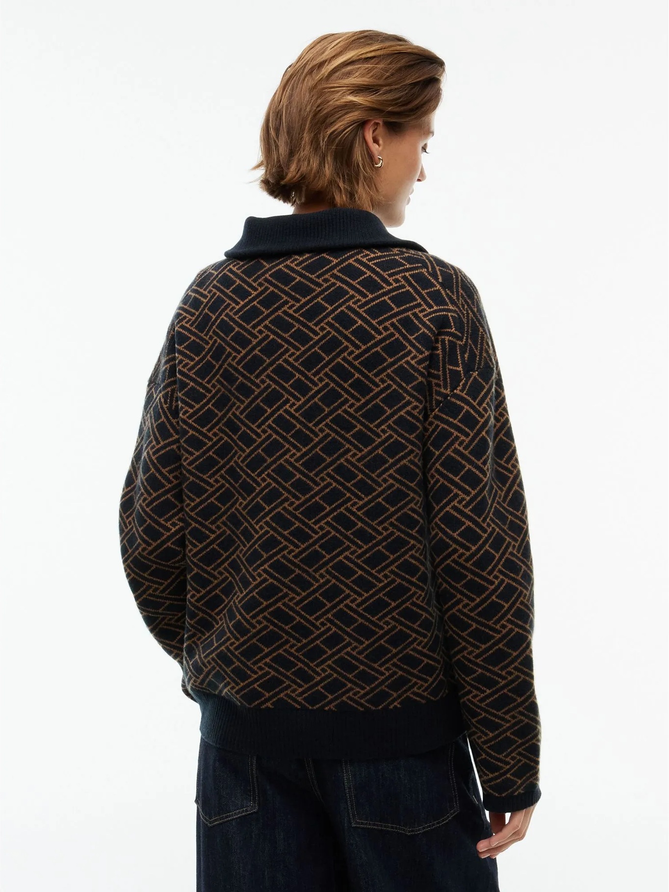 detail Tommy Hilfiger dámský vlněný svetr