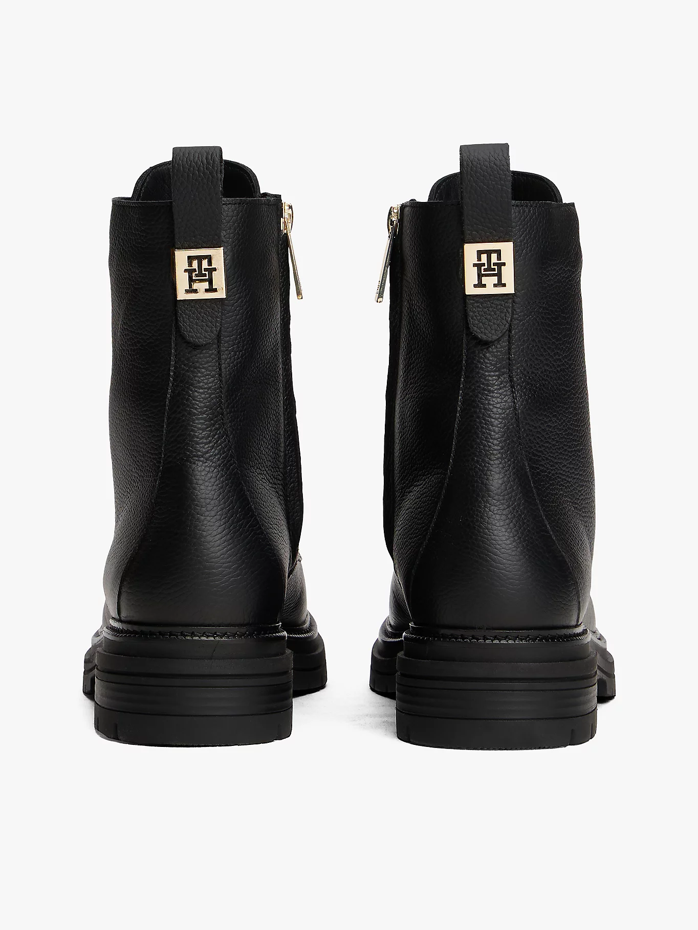 detail   Tommy Hilfiger dámské černé kotníkové boty