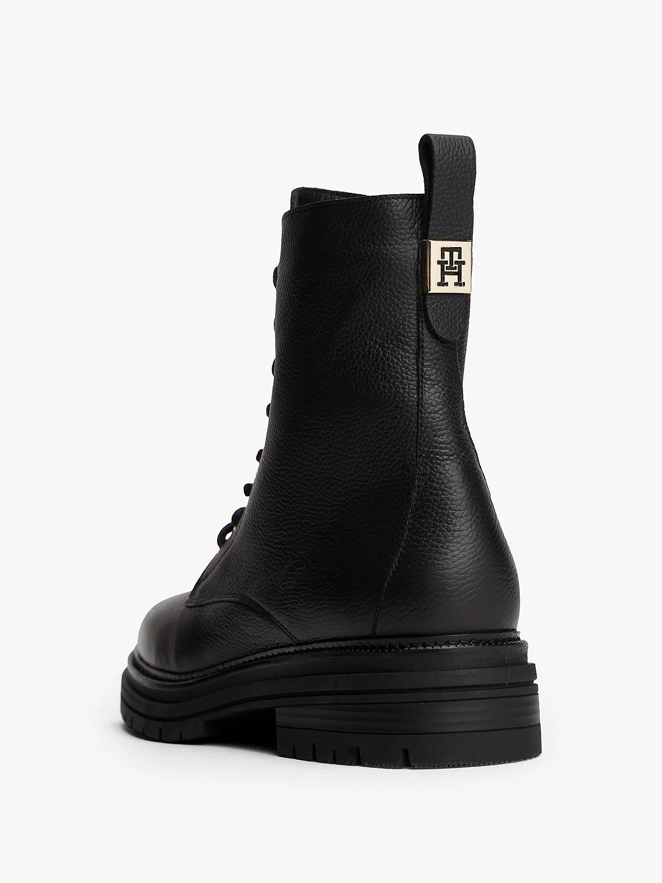 detail   Tommy Hilfiger dámské černé kotníkové boty