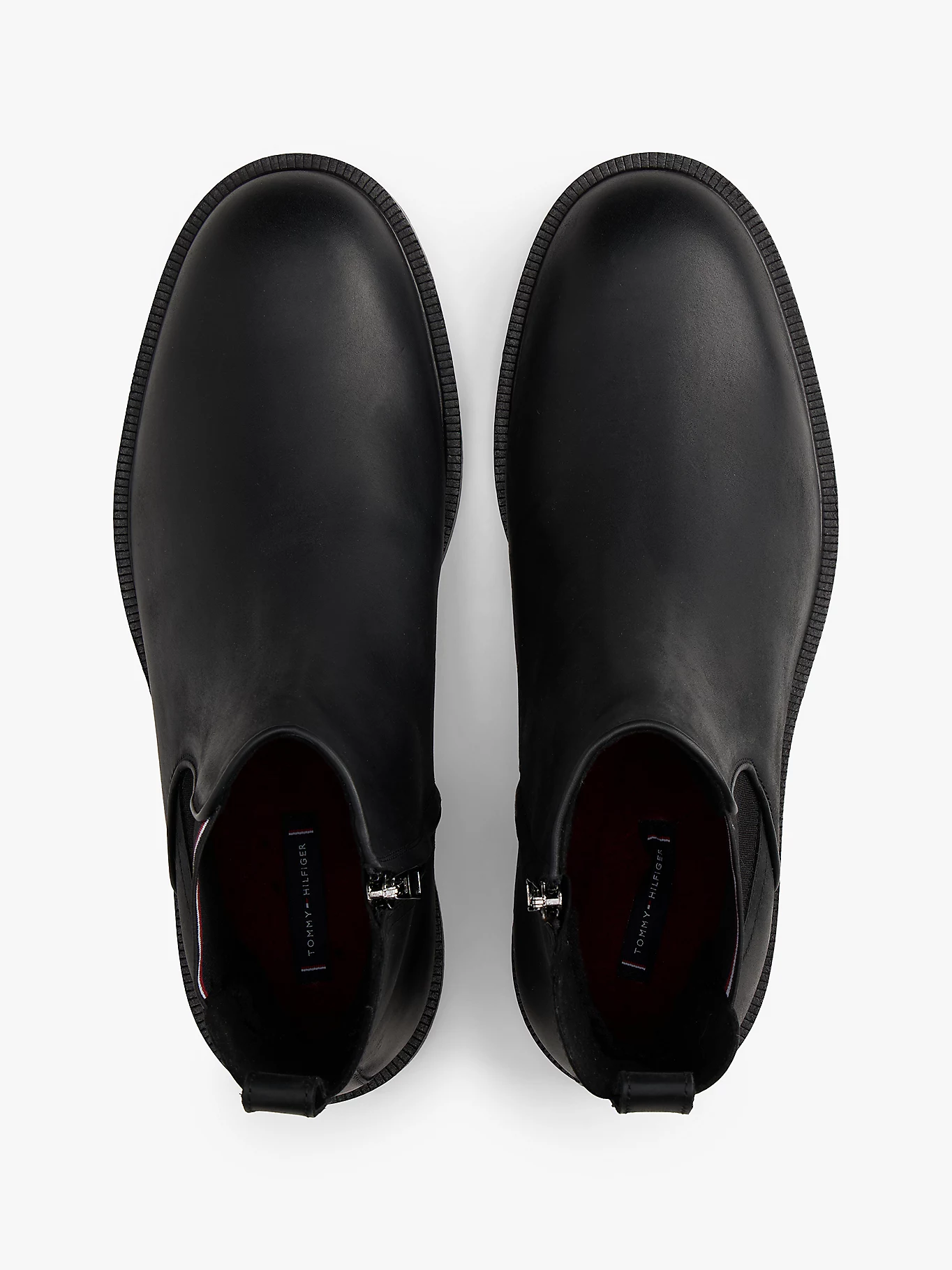 detail   Tommy Hilfiger pánské černé boty