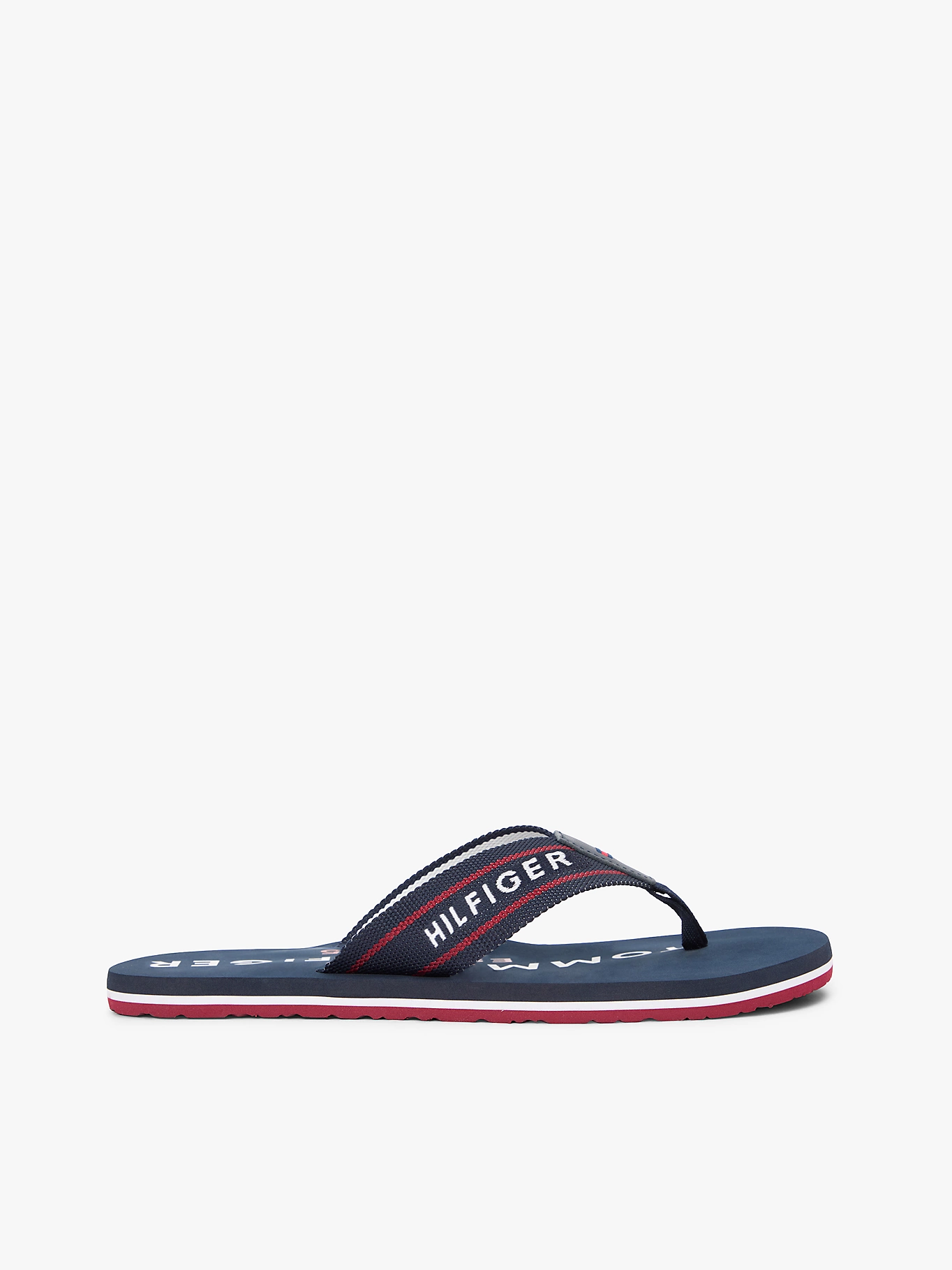 detail Tommy Hilfiger pánské tmavě modré žabky
