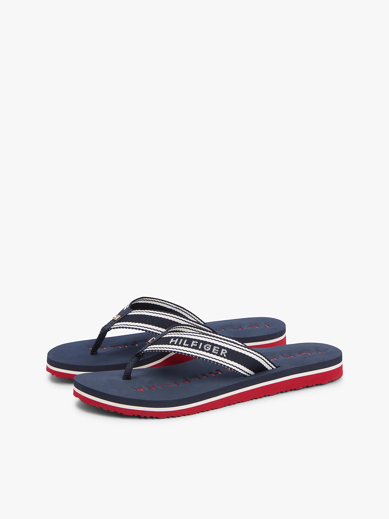 detail Tommy Hilfiger dámské tmavě modré žabky