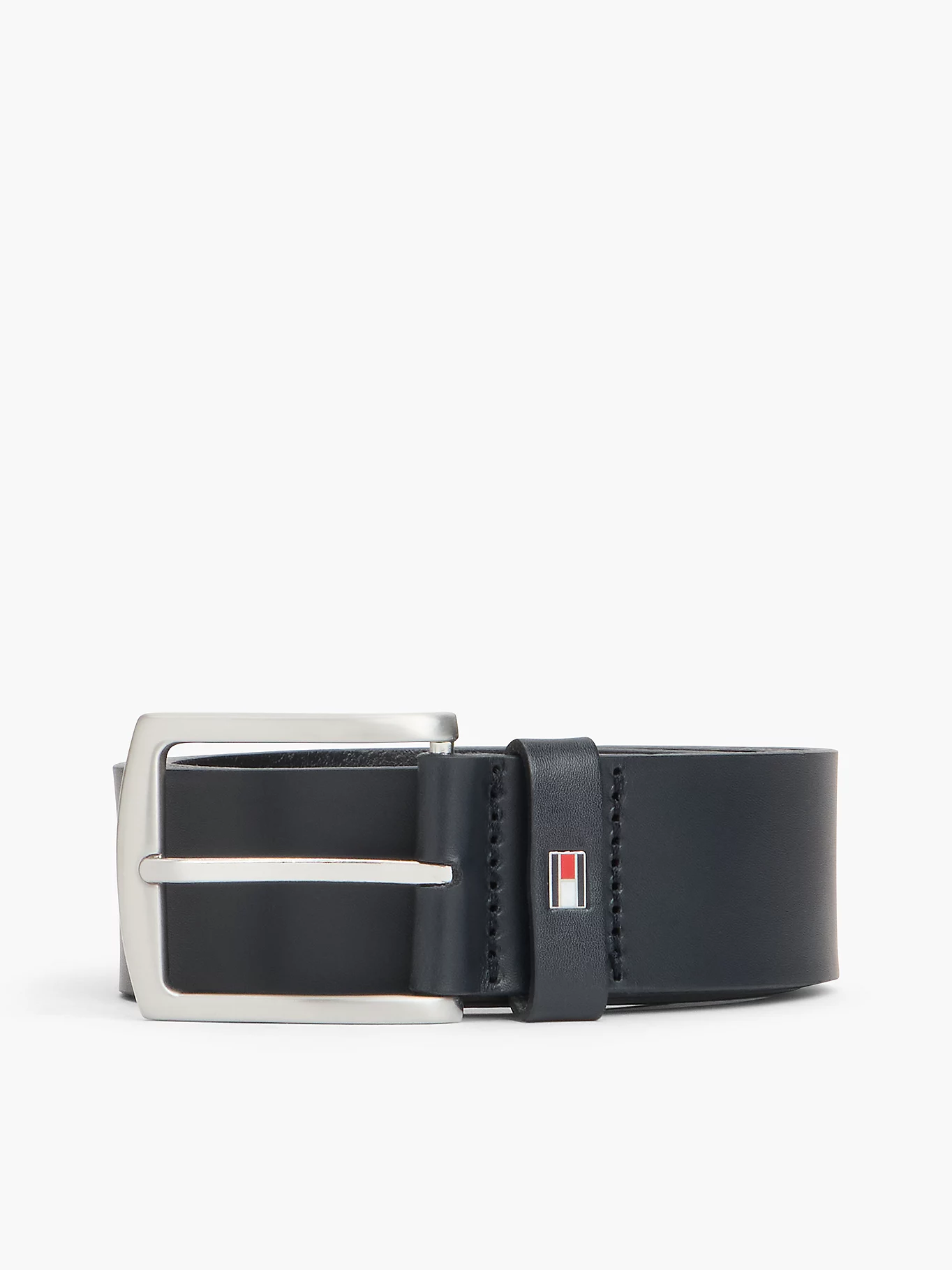 detail Tommy Hilfiger pánský tmavě modrý pásek