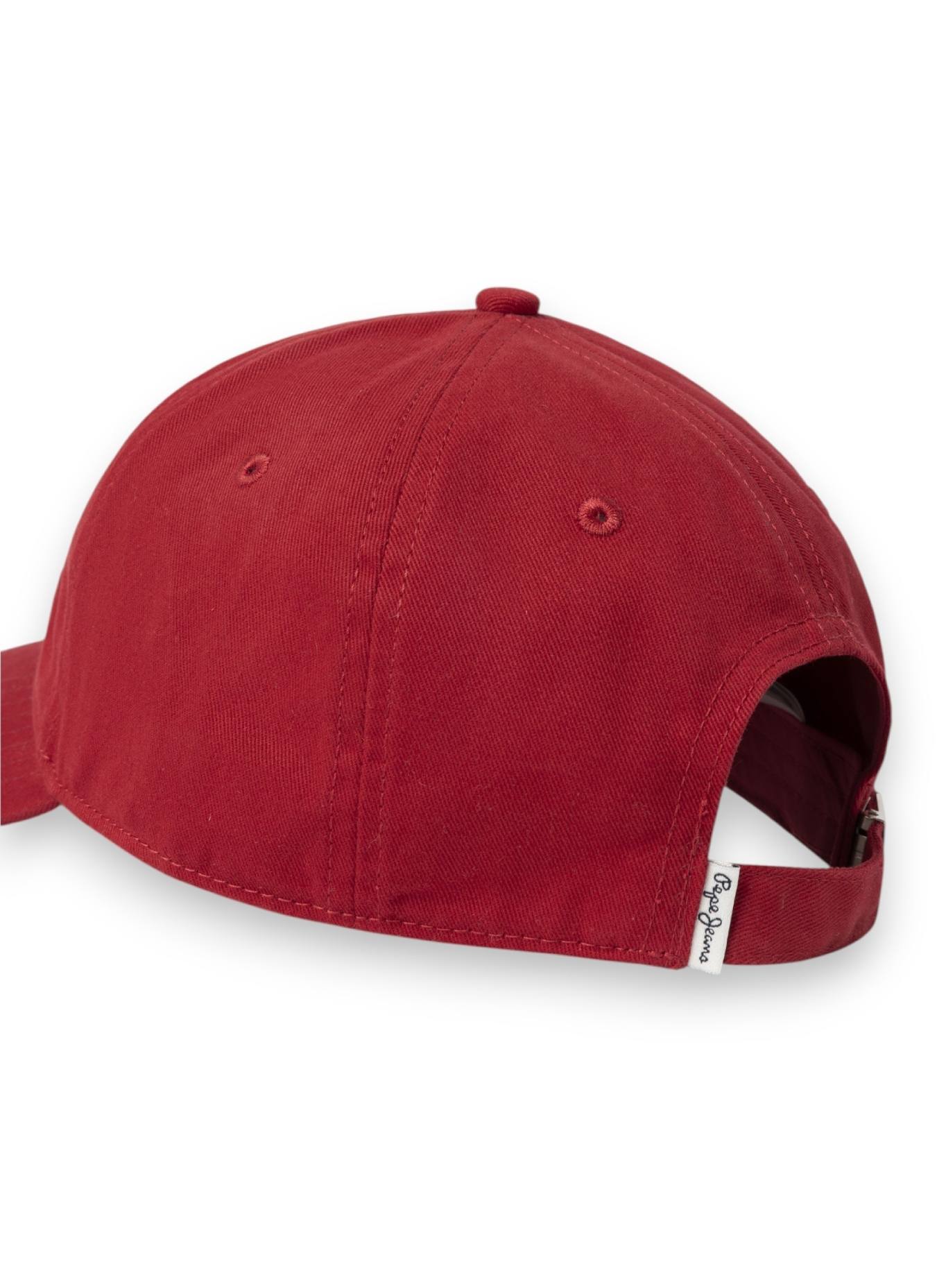 detail Pepe Jeans pánská červená kšiltovka