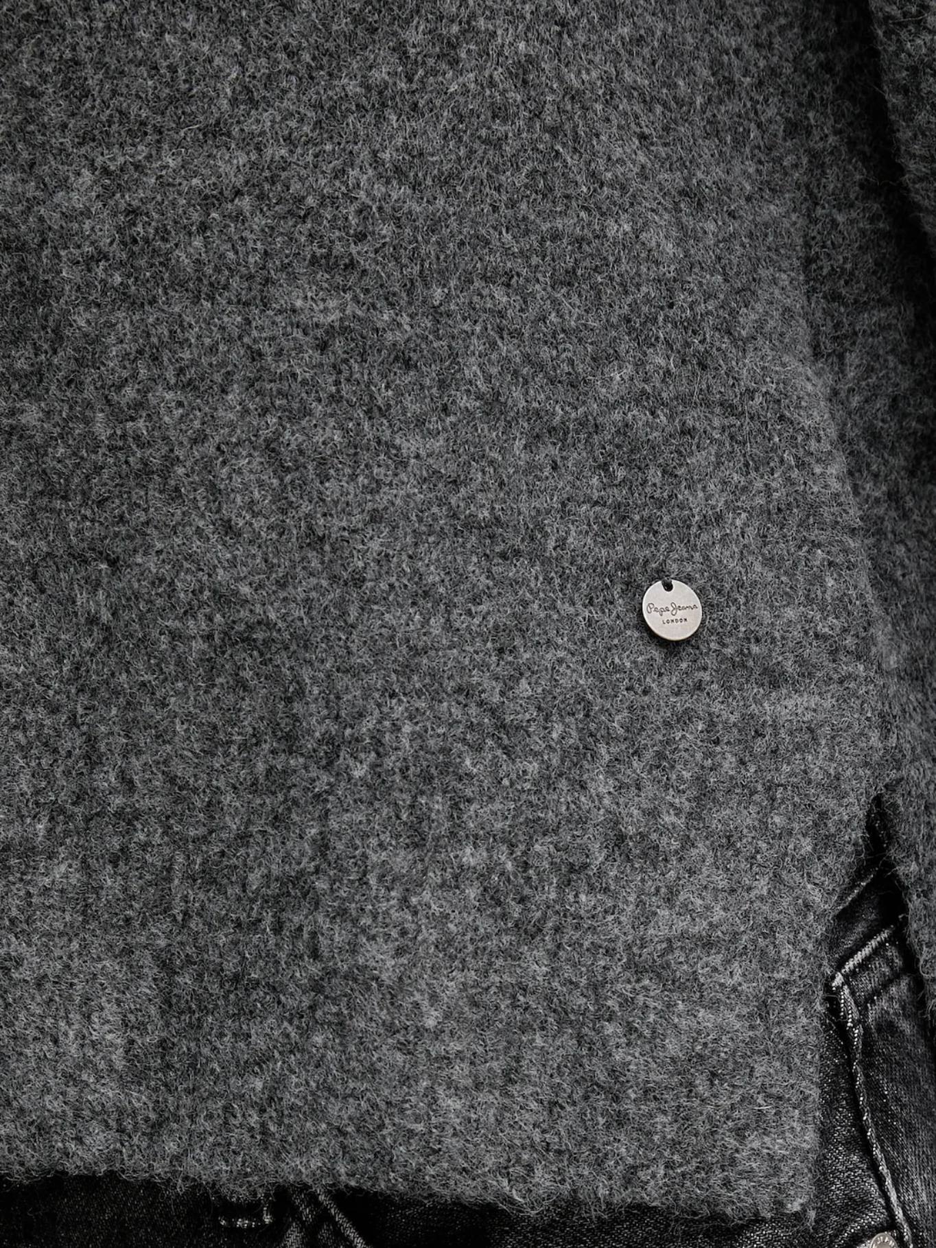 detail Pepe Jeans dámský šedý svetr