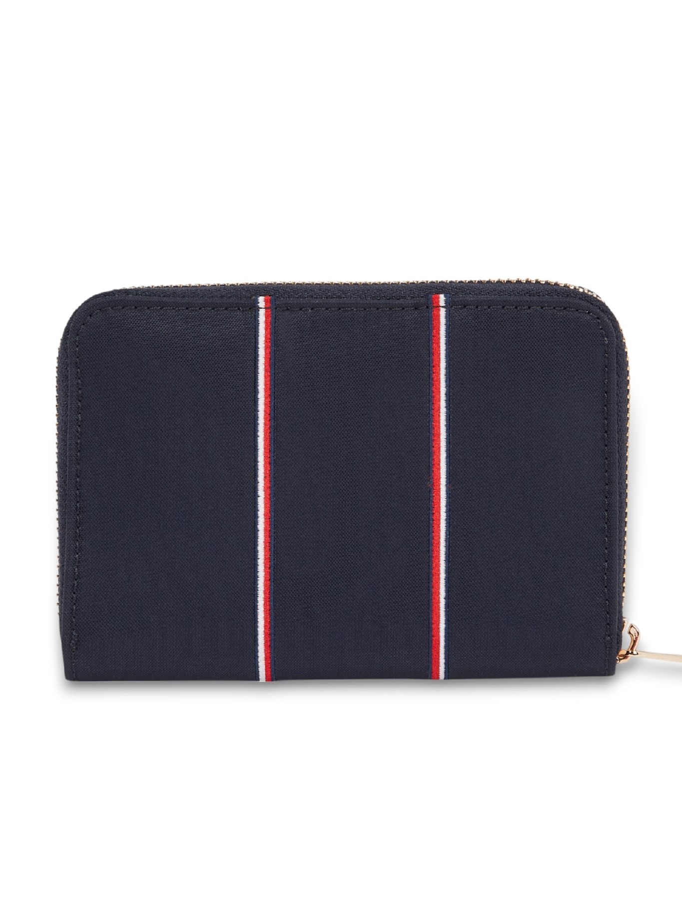 detail Tommy Hilfiger dámská tmavě modrá peněženka