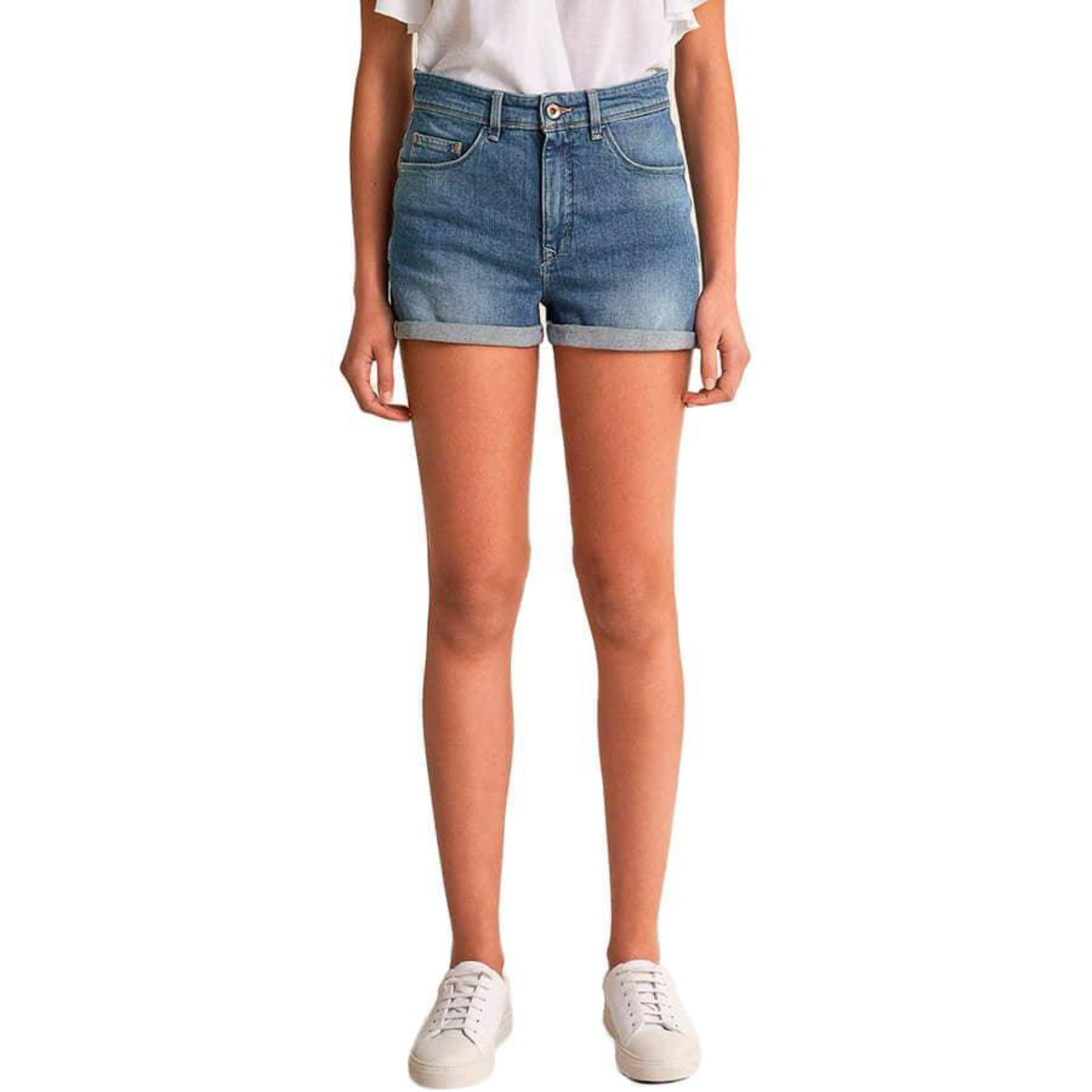 detail Salsa Jeans dámské modré šortky