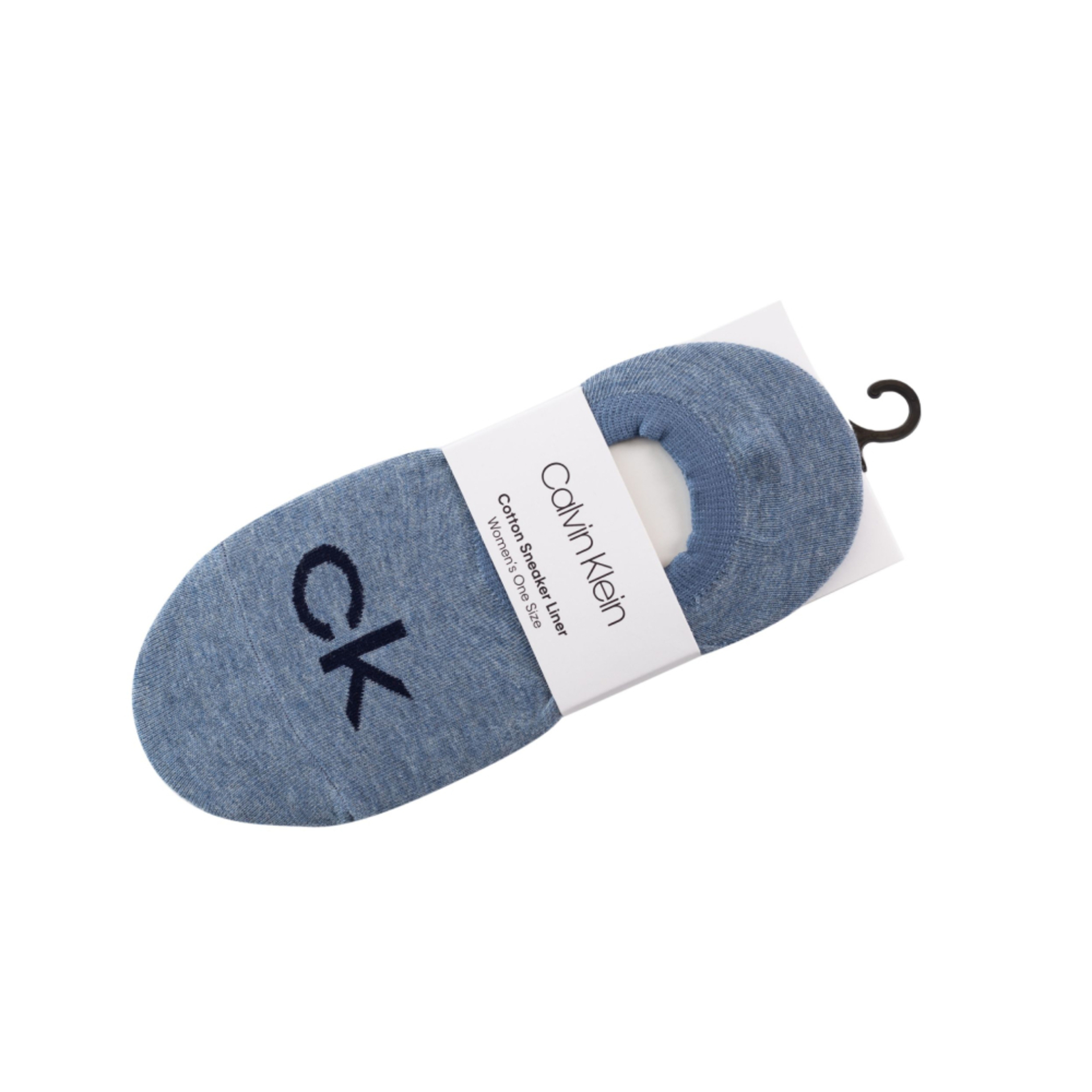detail Calvin Klein dámské modré ponožky