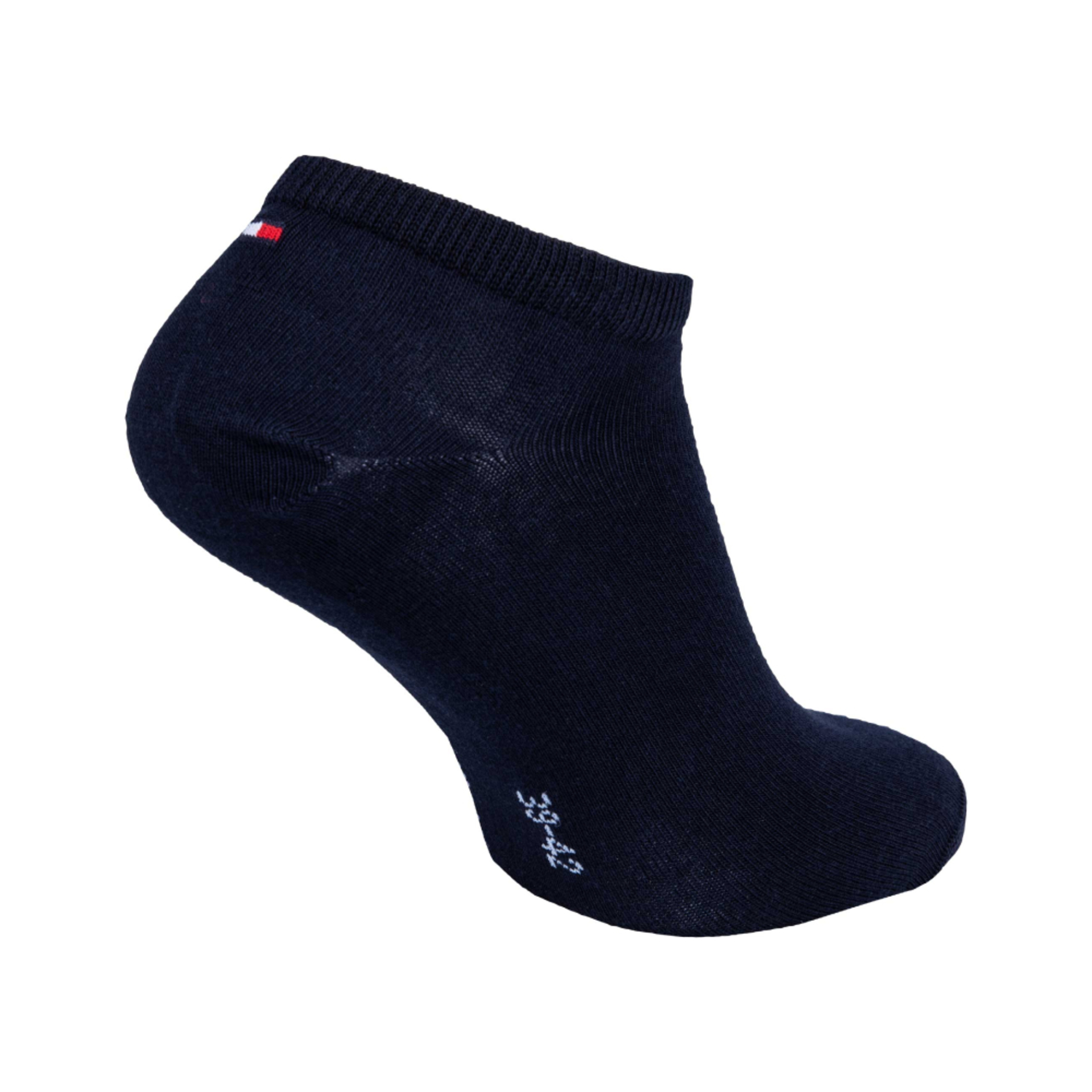 detail Tommy Hilfiger pánské černé ponožky 2 pack