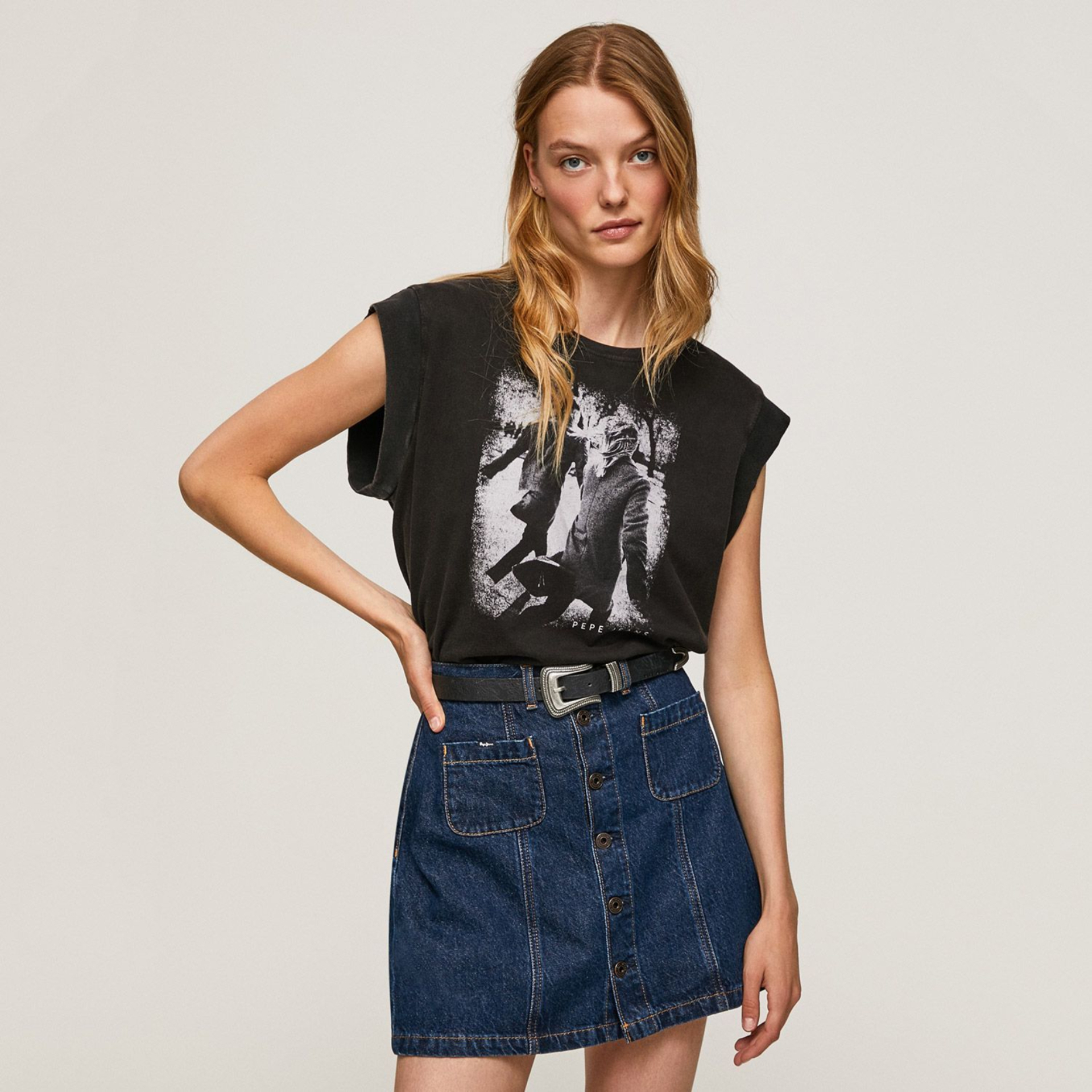 detail Pepe Jeans RUT tričko
