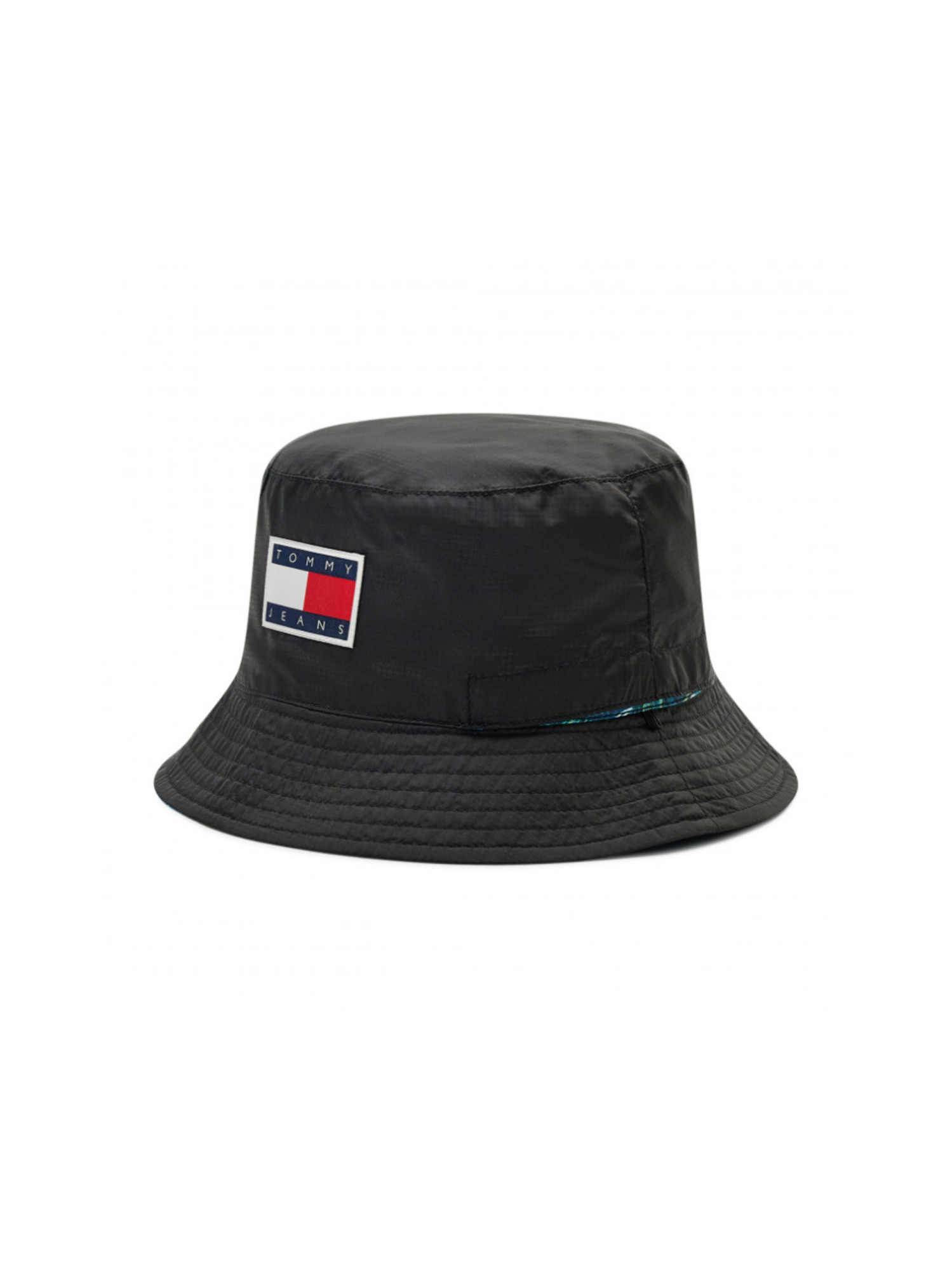 detail Tommy Jeans dámský oboustranný klobouk