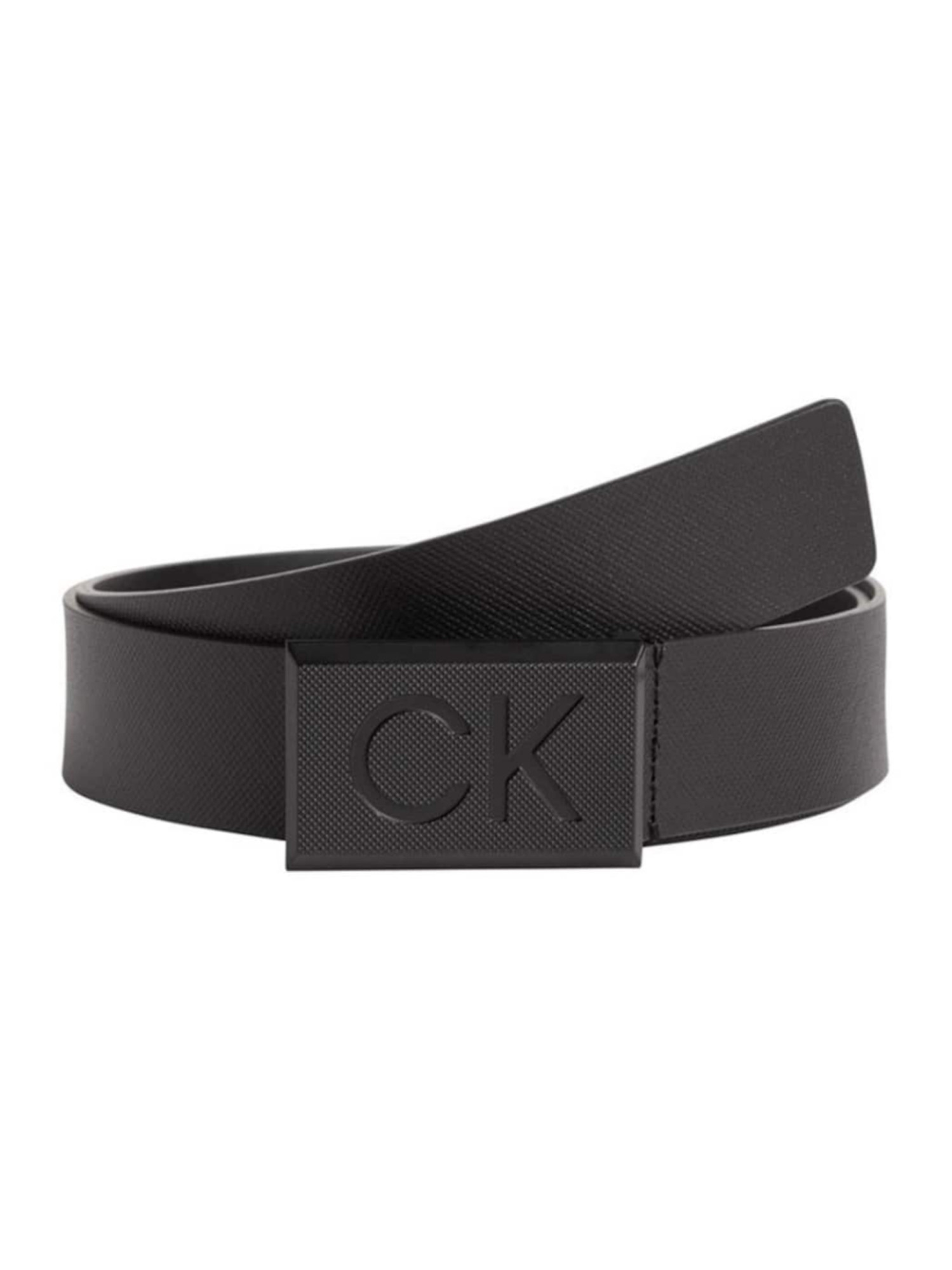 detail Calvin Klein pánský černý pásek