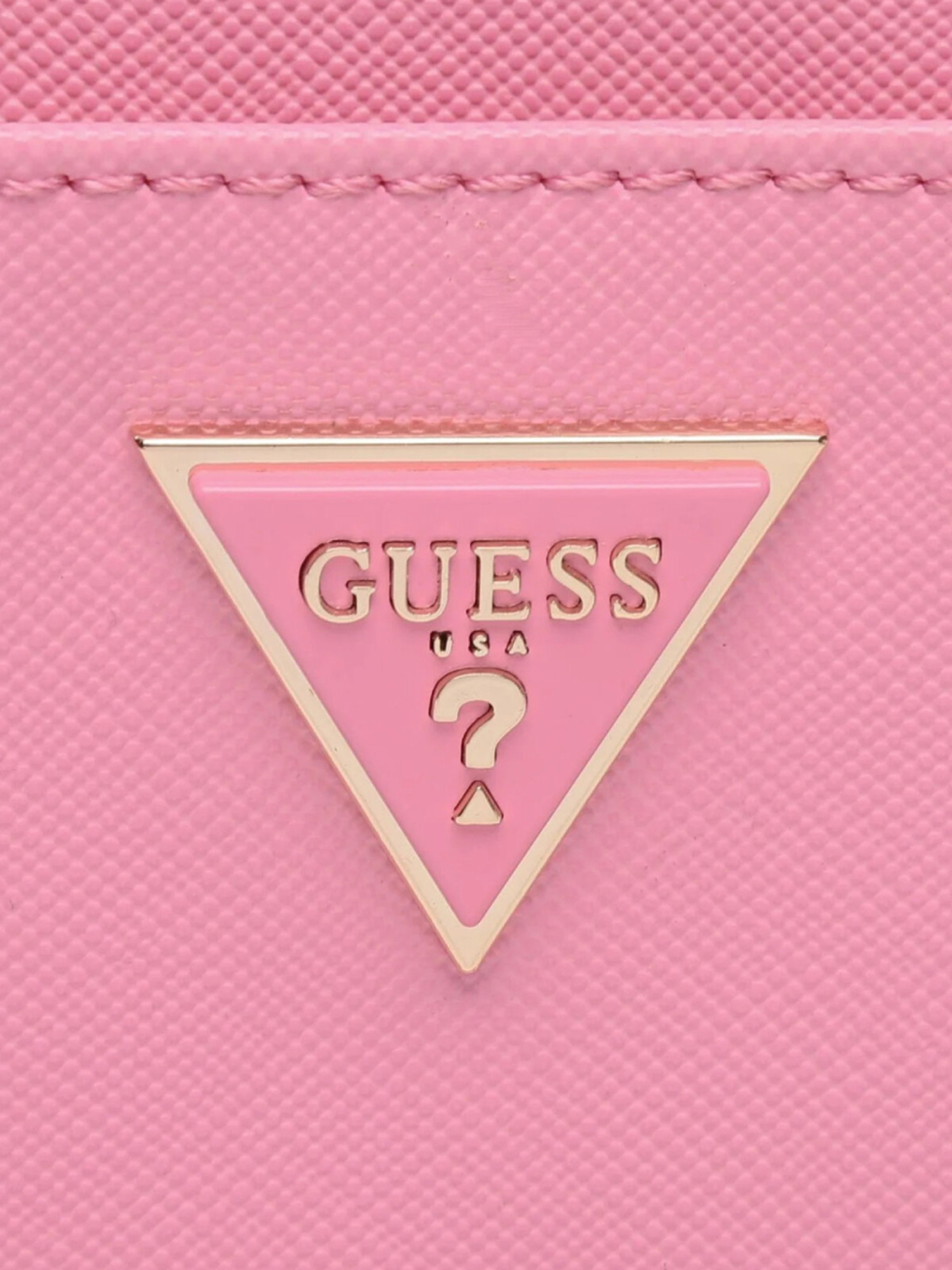 detail Guess dámské růžové psaníčko